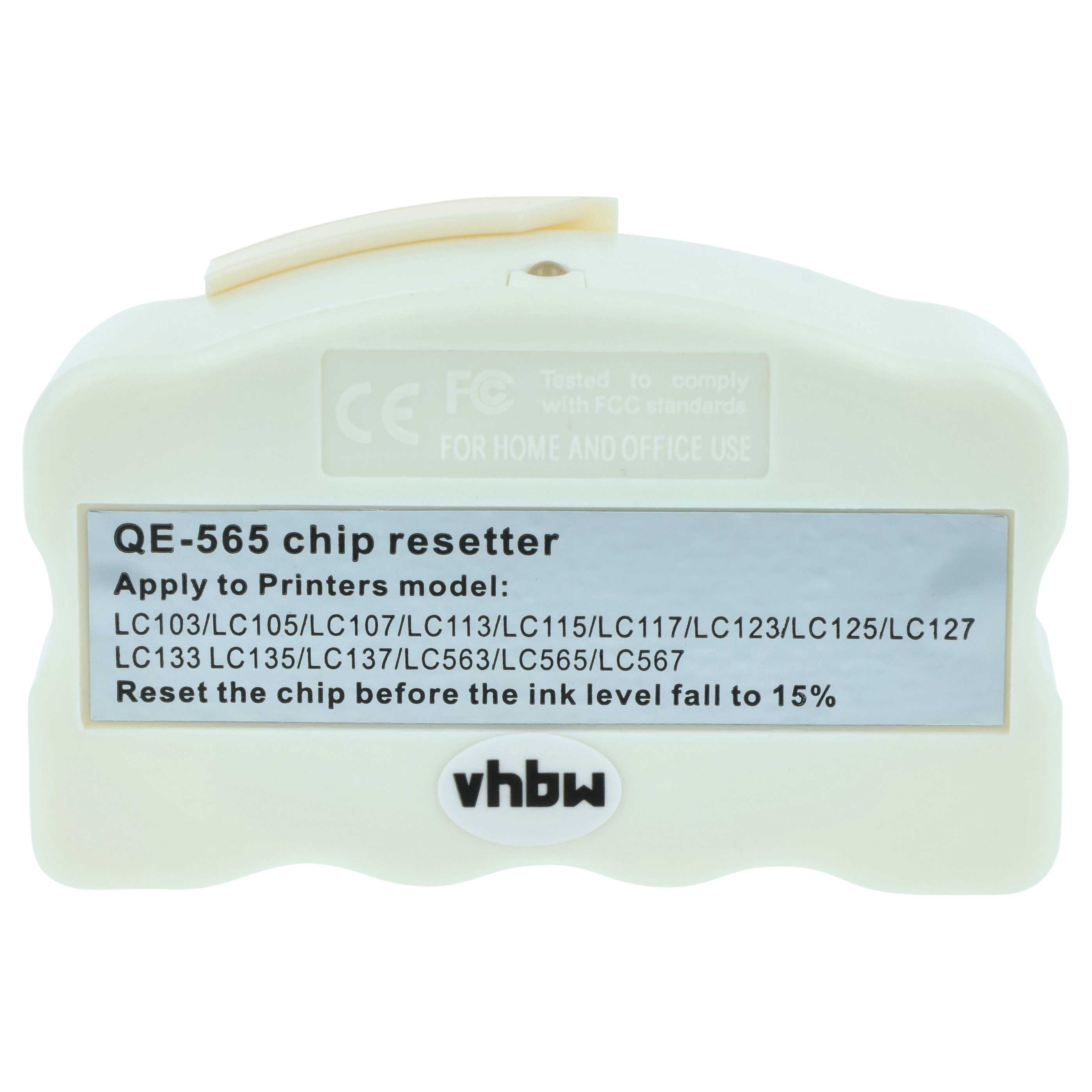 Chip resetter sostituisce Brother LC121BK, LC121C, LC121, LC121M, LC121Y per stampanti, cartucce d'inchiostro 