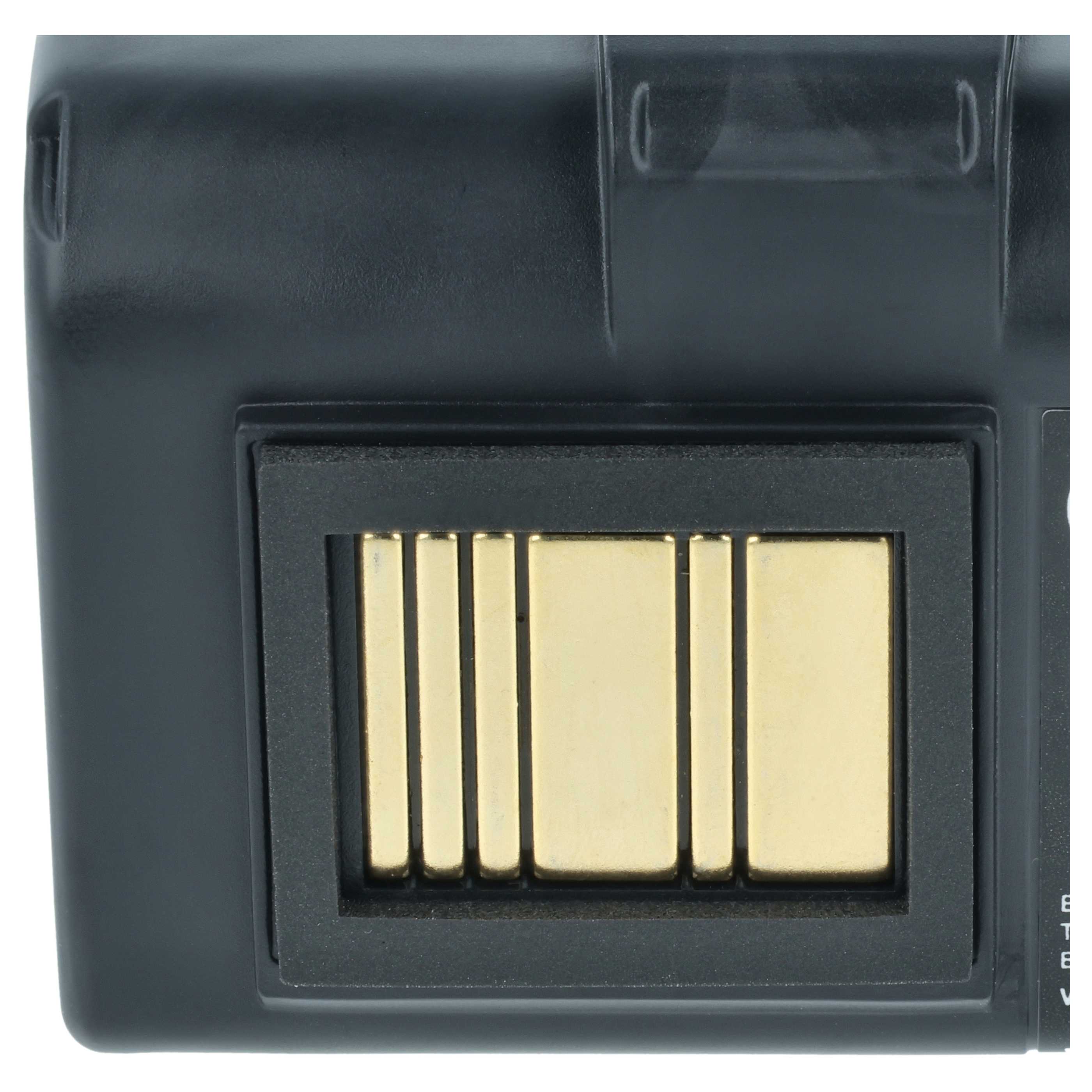 Printer 2x Battery replaces Zebra AT16004, BTRY-MPP-34MA1-01, BTRY-MPP-34MAHC1-01 - 2600 mAh 7.4 V Li-Ion