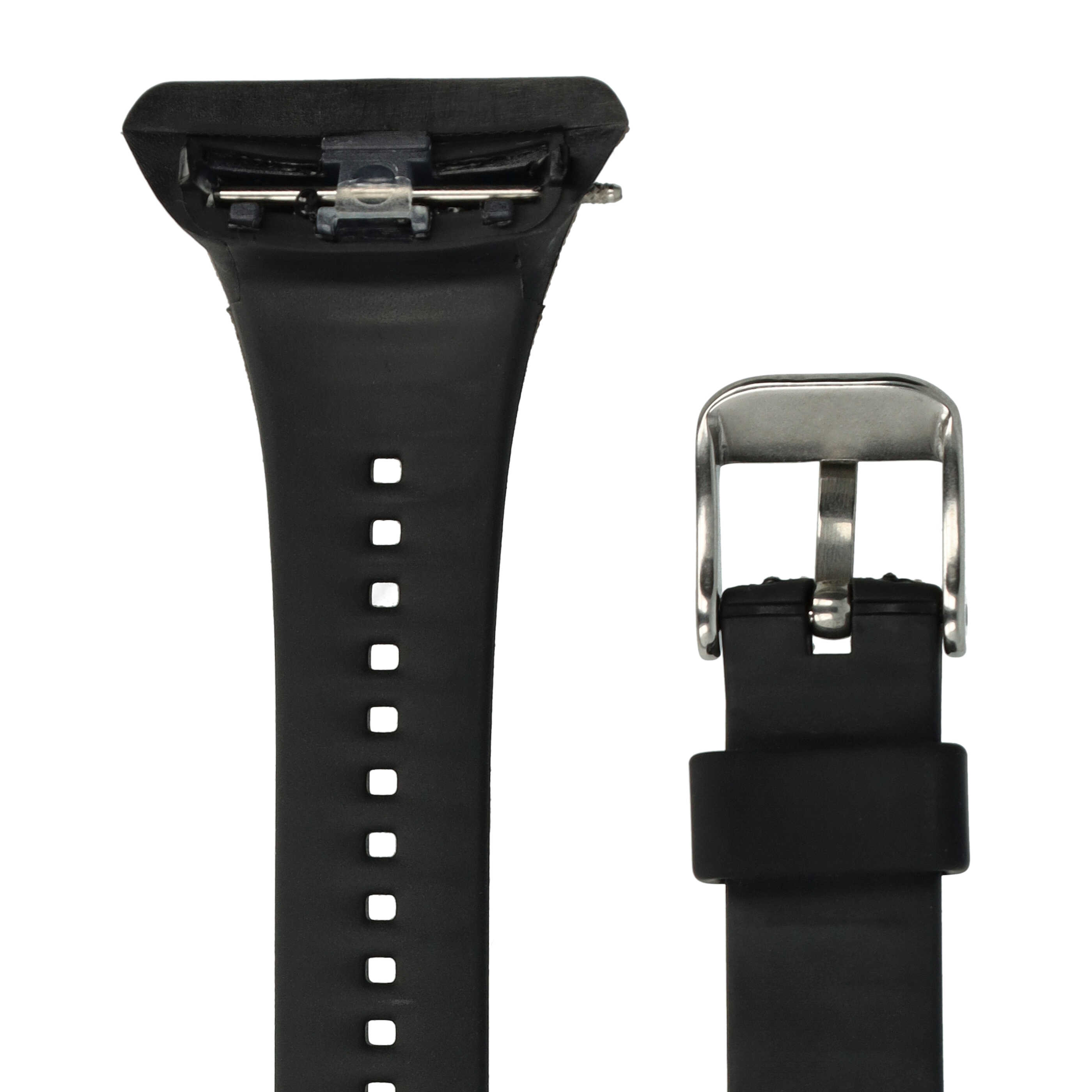cinturino L per Polar Smartwatch - 11,5cm + 8,5 cm lunghezza, nero