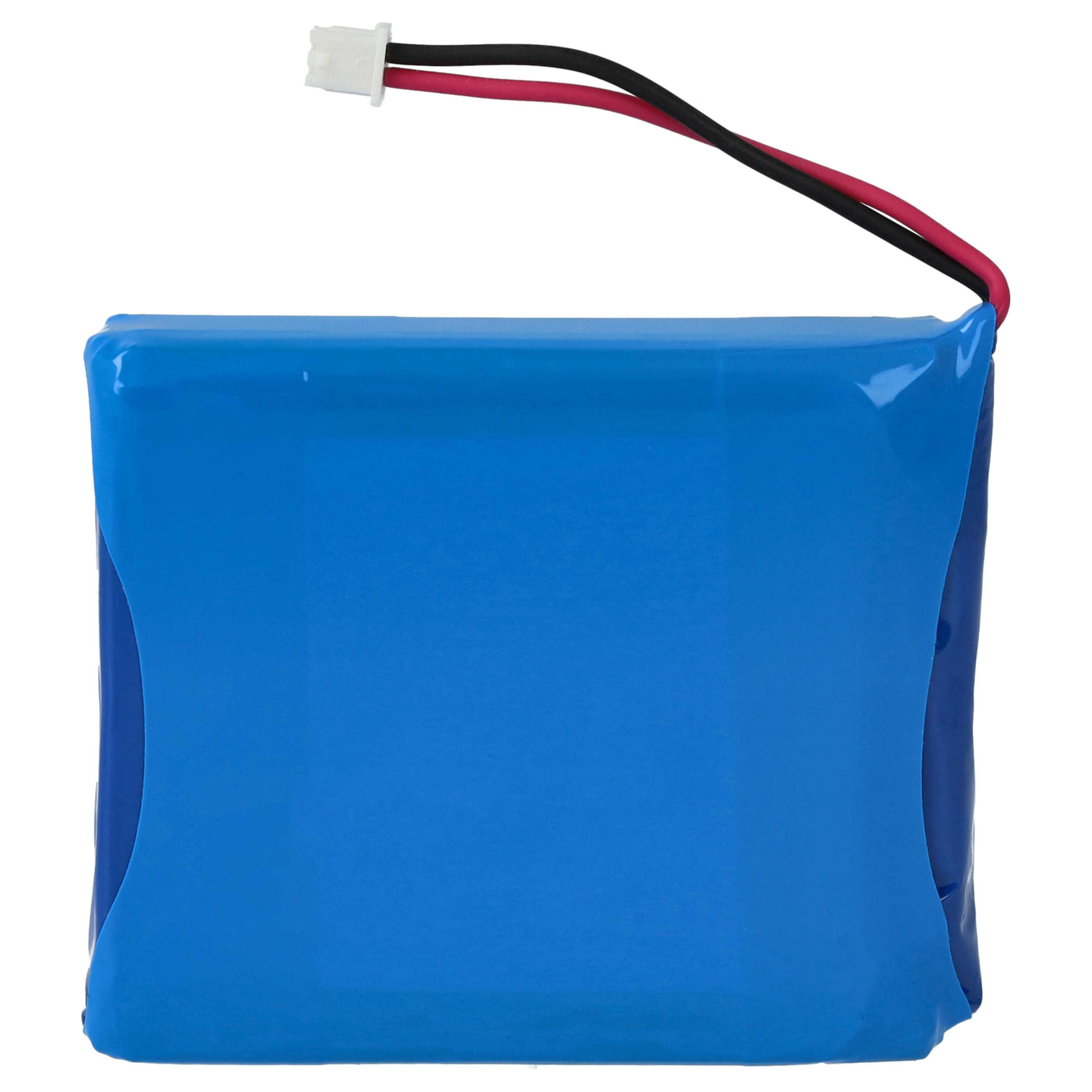 Radio 2x Battery replaces Albrecht ICP083448, JHHY903448A - 2000 mAh 3.7 V Li-polymer