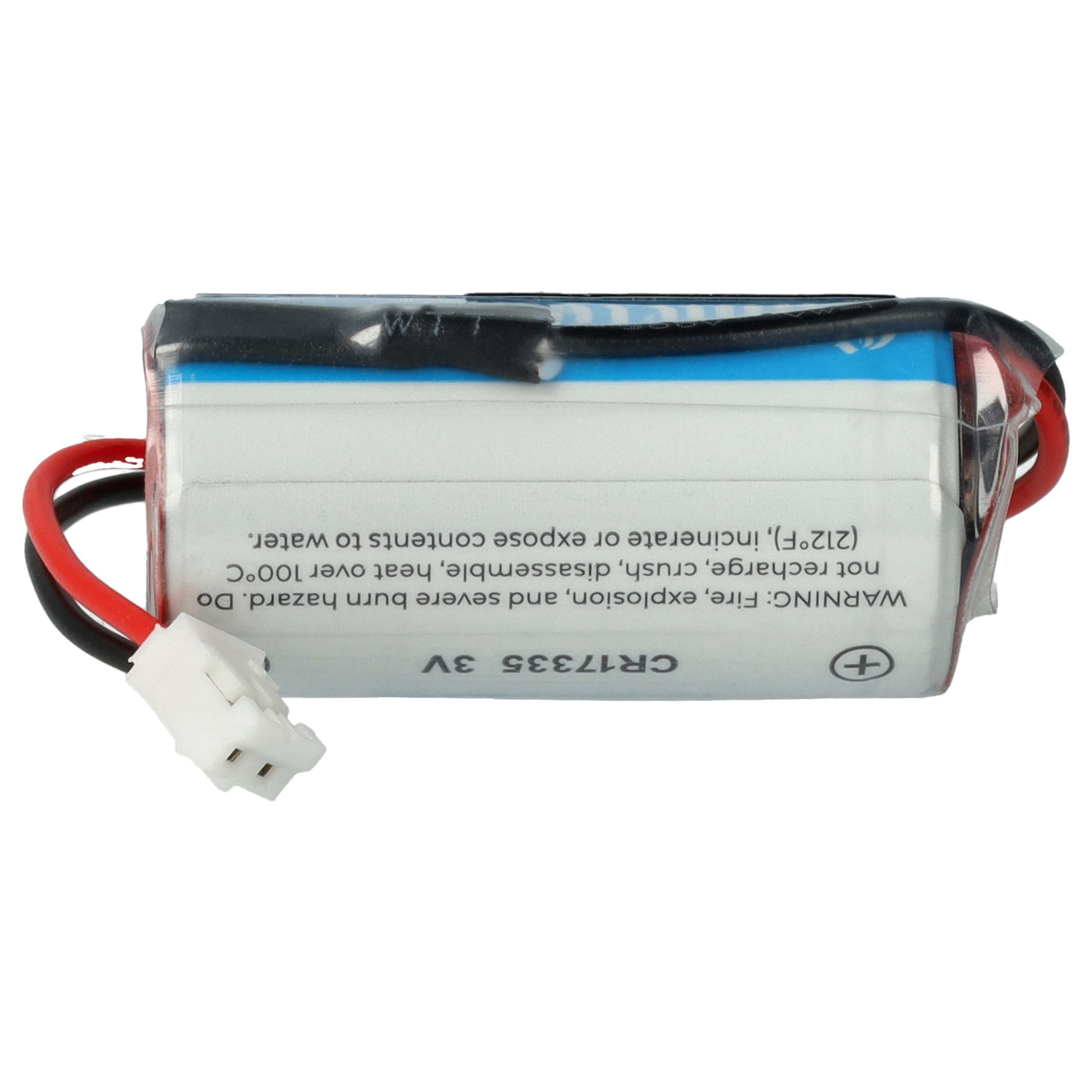 Alarm System 10x Battery replaces Verisure CR-2/3AZ - 1350 mAh 3 V Li-MnO2