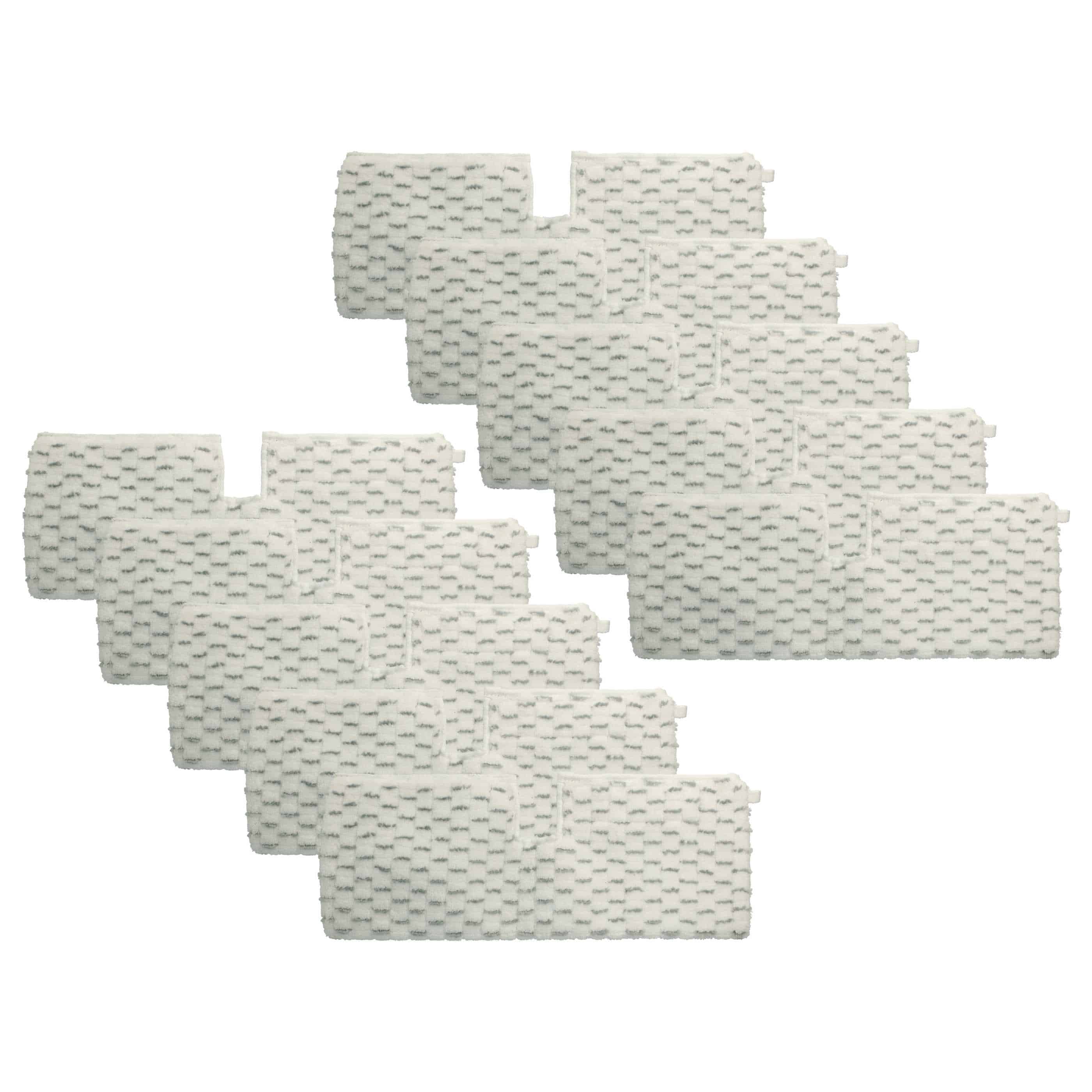 Cleaning Cloth Set (10 Part) suitable for Vileda 1-2 Spray Max Floor Mop - microfibre