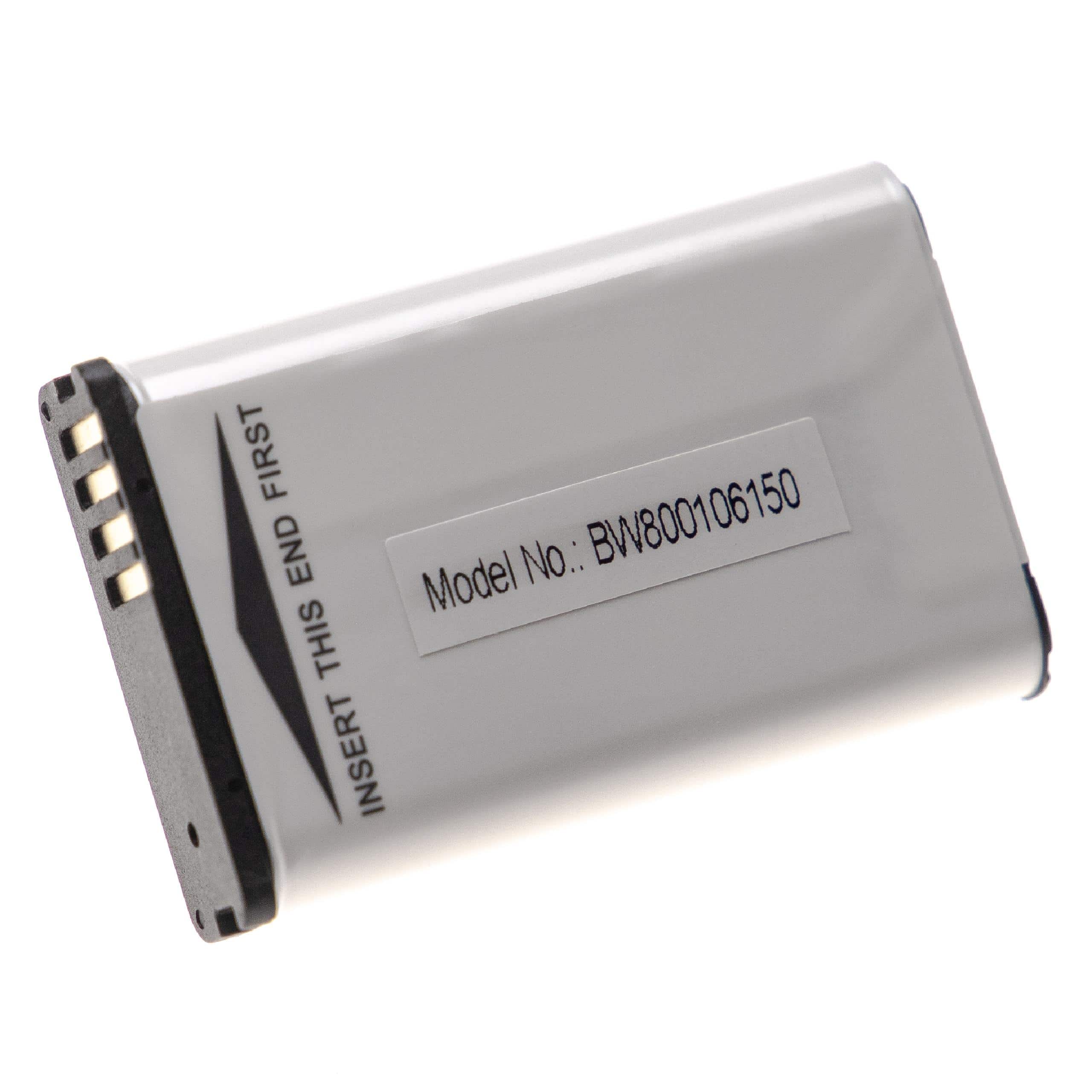 Batteria sostituisce Garmin 010-11599-00, 010-11654-03 per navigatore Garmin - 1800mAh 3,7V Li-Ion