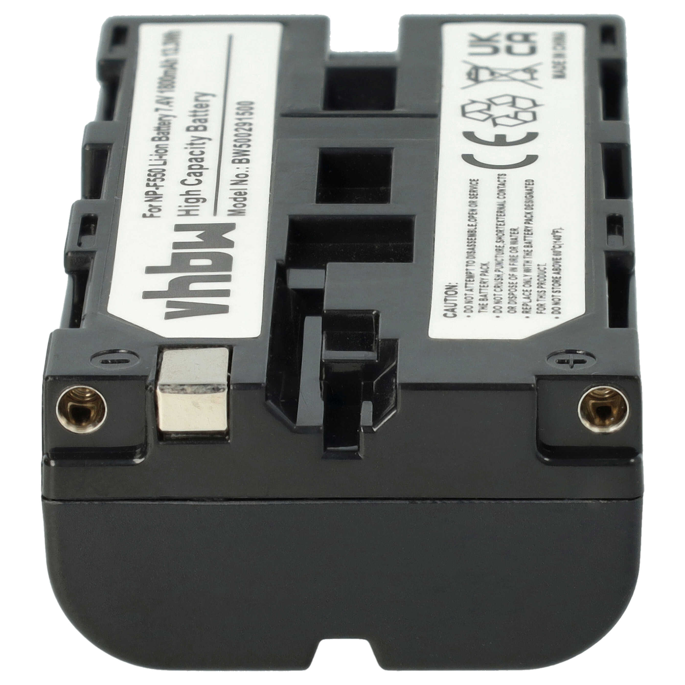 Batería reemplaza Grundig BP-9, BP-8, BP-10 para videocámara - 1800 mAh, 7,2 V