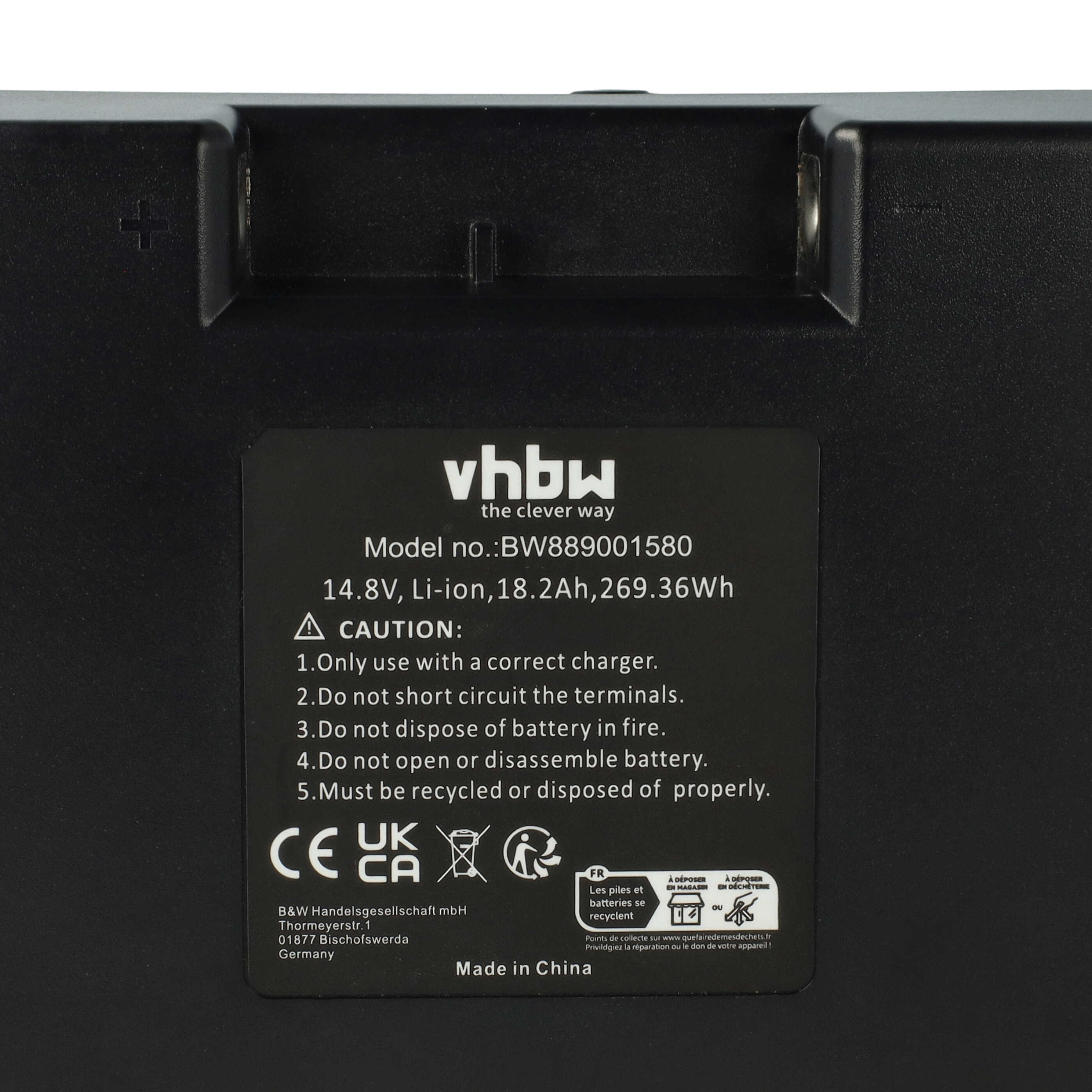 Akumulator do wózka golfowego zamiennik 12V18Ah LiFePO4 Golf Battery Pack - 18200 mAh 14,8 V Li-Ion