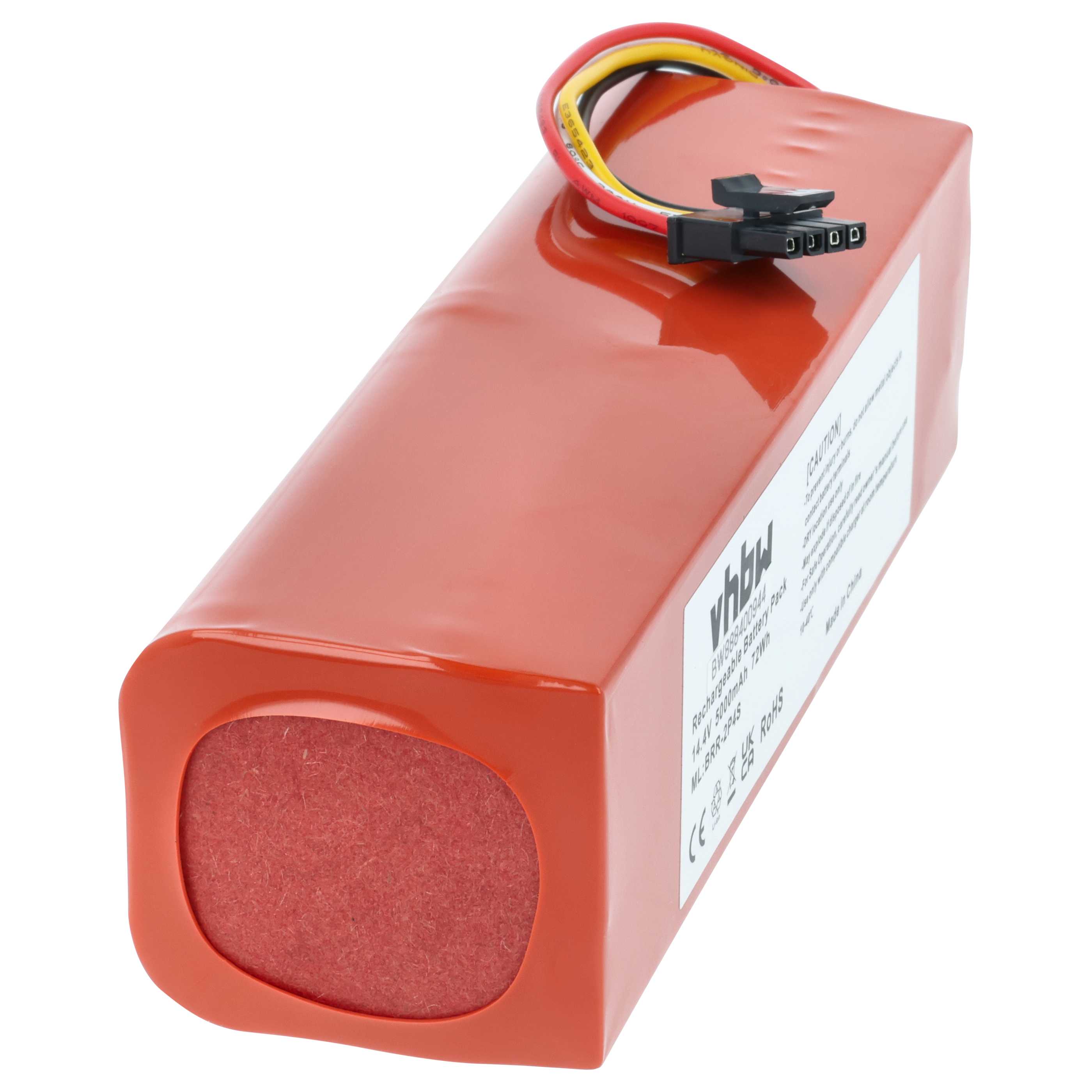 Batterie remplace Xiaomi 400-900-1755 Ruby_S pour robot aspirateur Dreame - 5000mAh 14,4V Li-ion