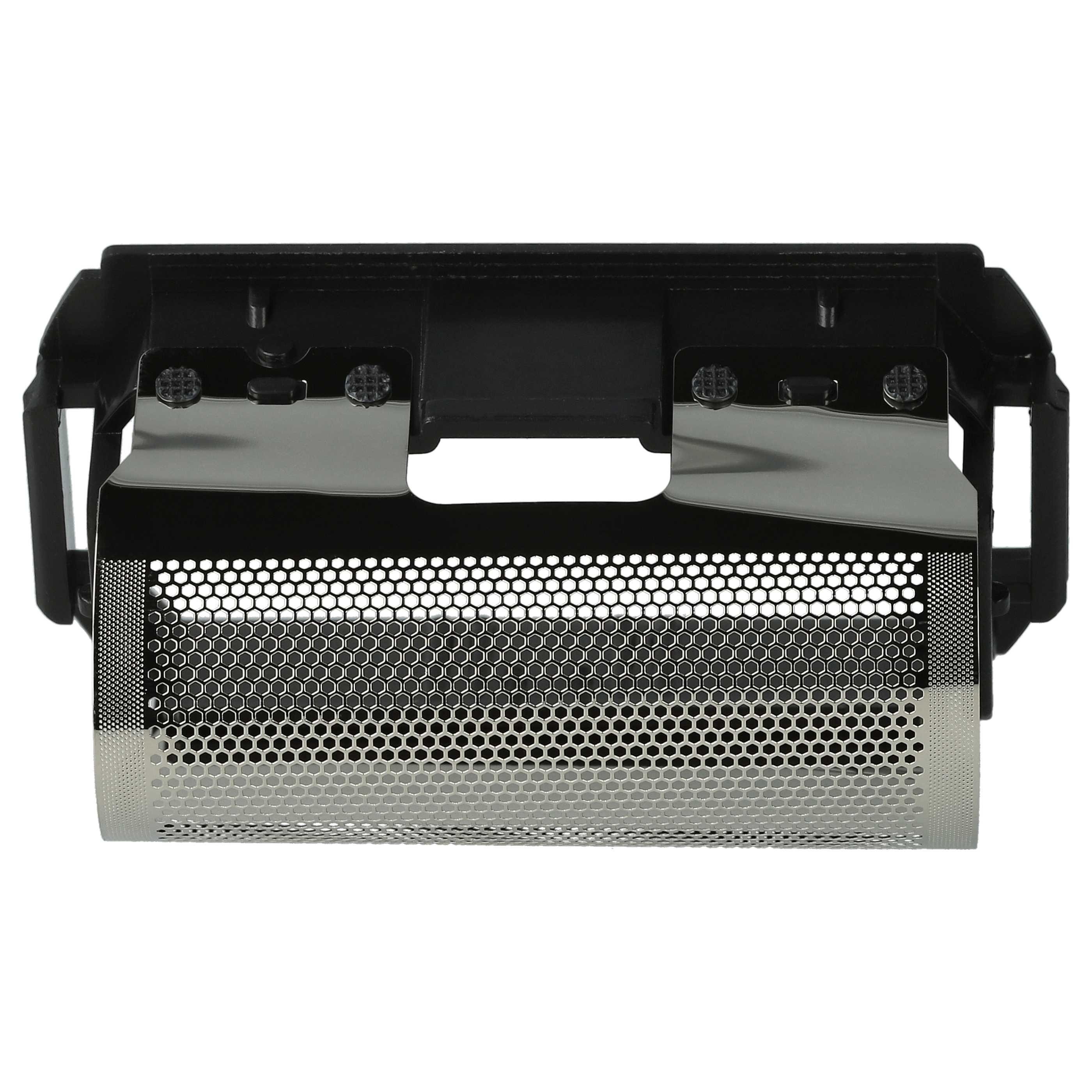 3x Shaver Foil replaces Braun 265, 5235760, SB235, SB265, 235 for Razor - incl. Frame, Black/Silver