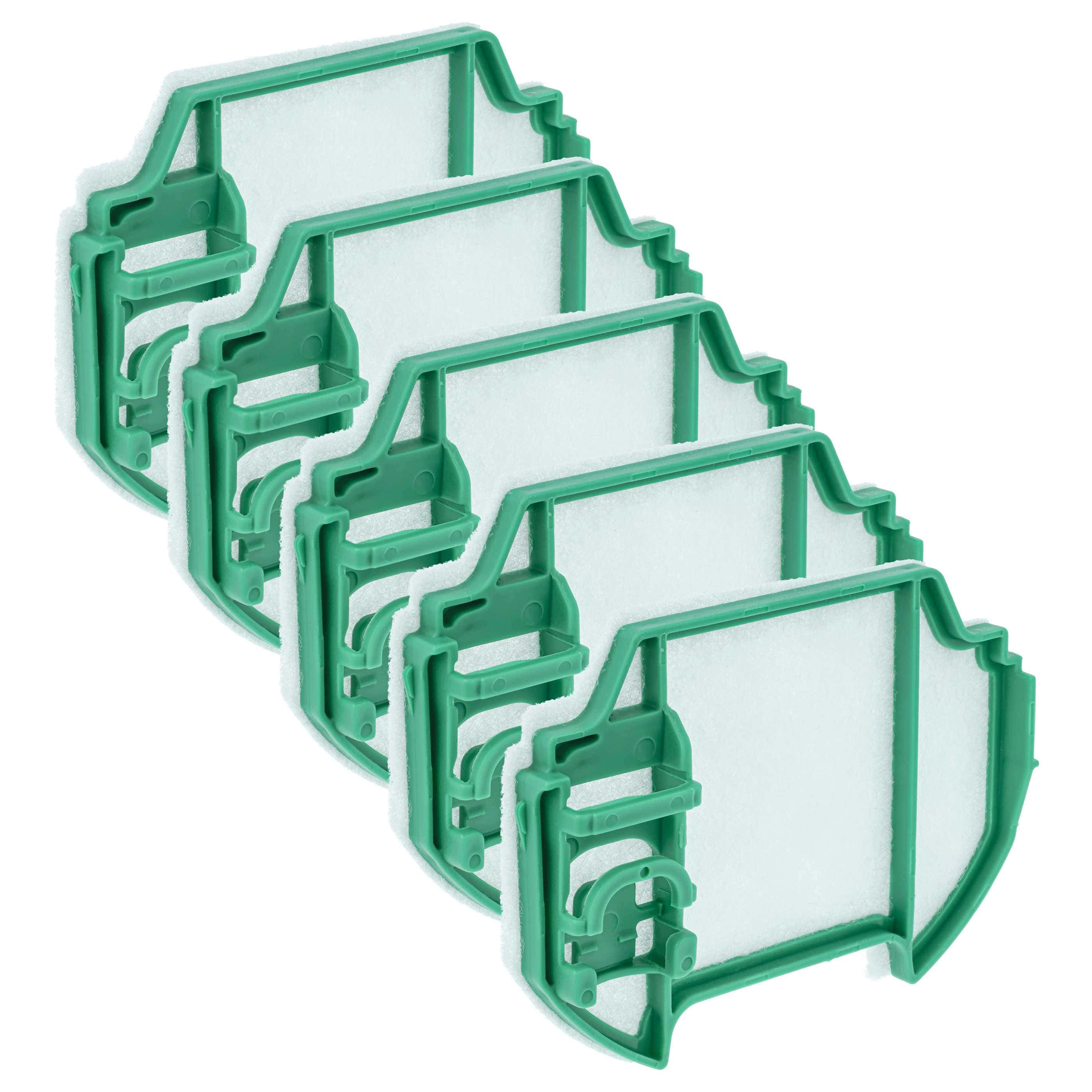 5x motor filter replaces Vorwerk MSF7 for Vorwerk Vacuum Cleaner, 7.8 x 11 cm