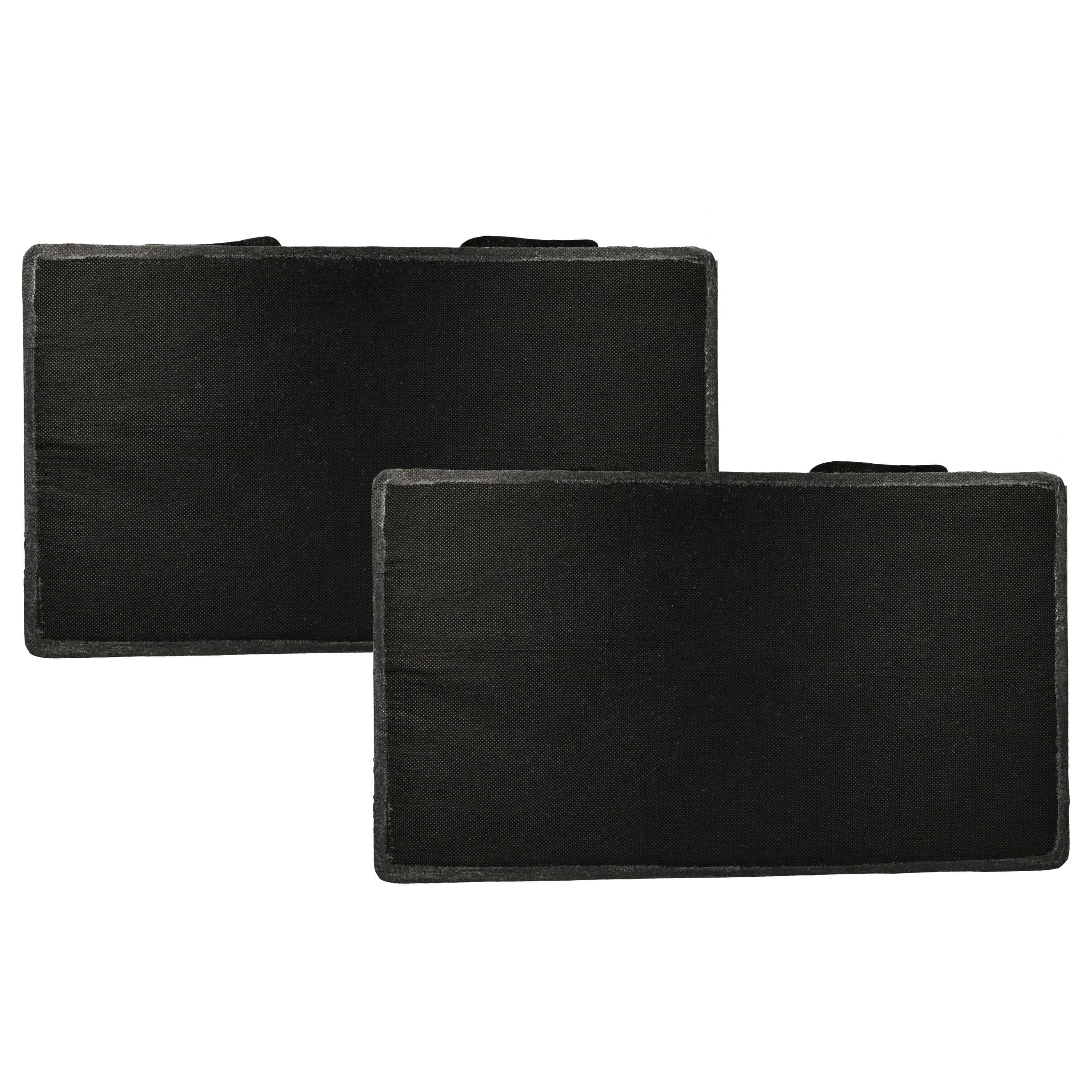 2x Filtres à charbon actif remplace Miele DKF8, 5182192, 4002514270456, 5182190, 5182191 pour hotte Miele
