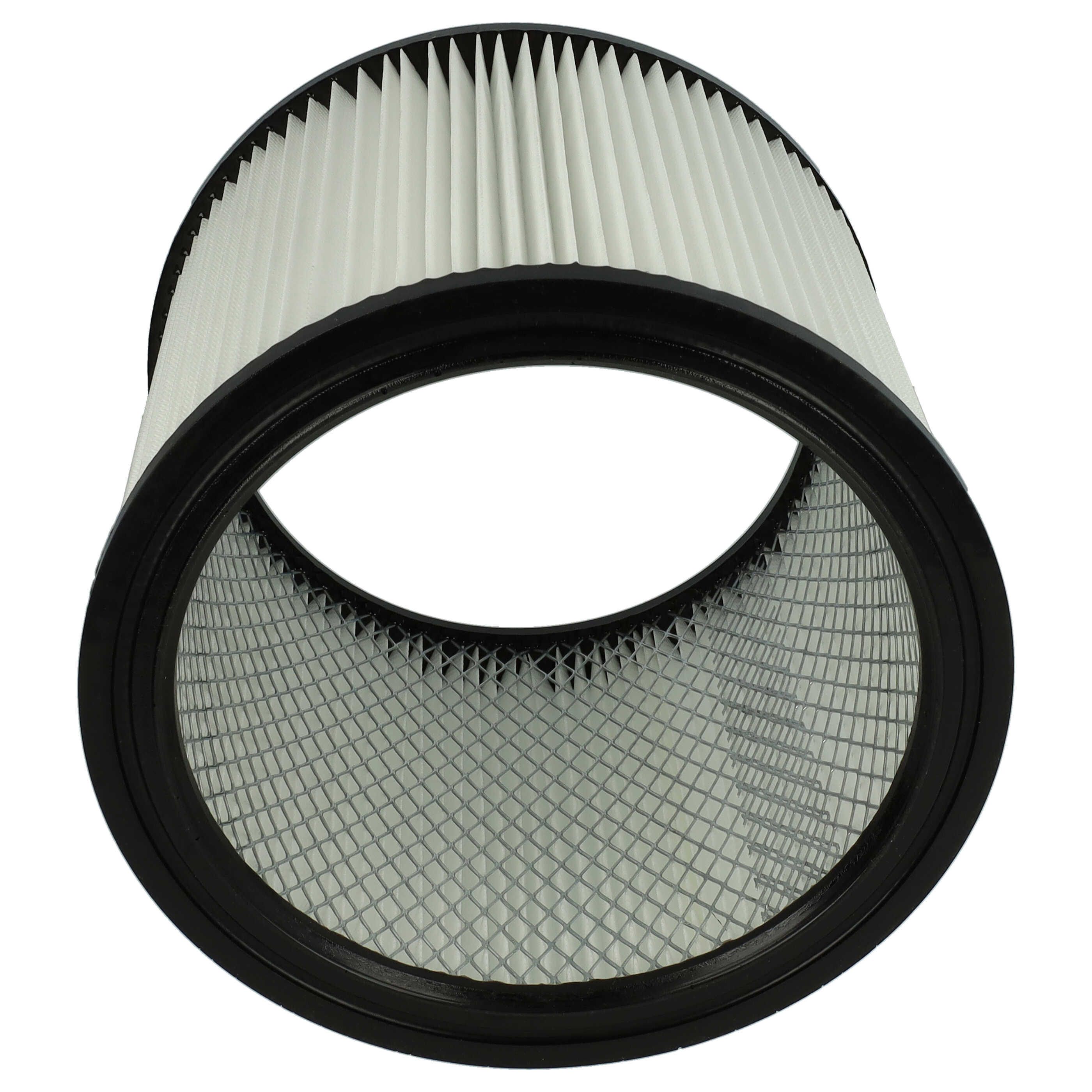 1x Filter replaces ShopVac 90304, 126282903041, 903-04, 026282290038 for ShopVac Vacuum Cleaner, black / white