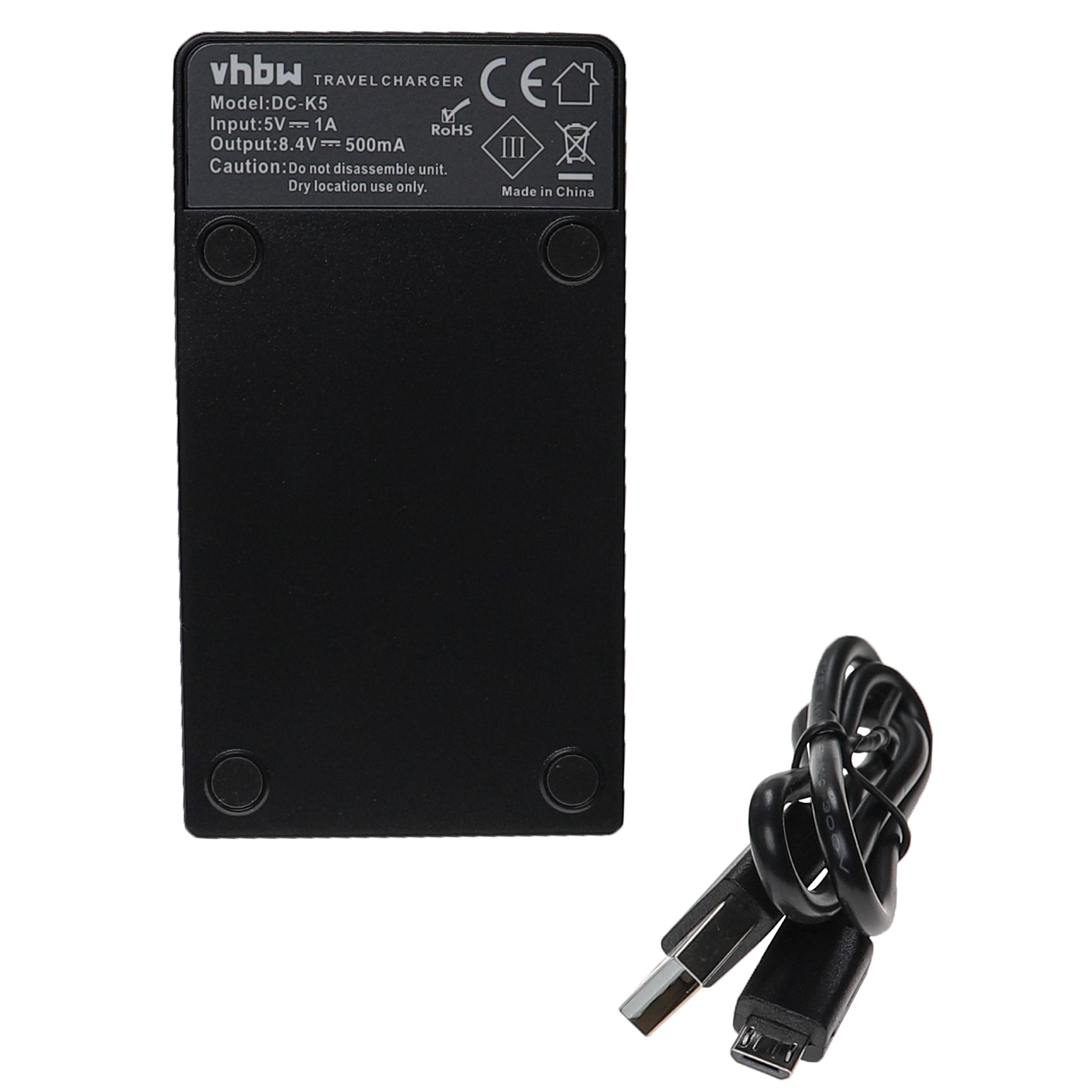 Battery Charger suitable for Lumix DC-GH5 Camera etc. 