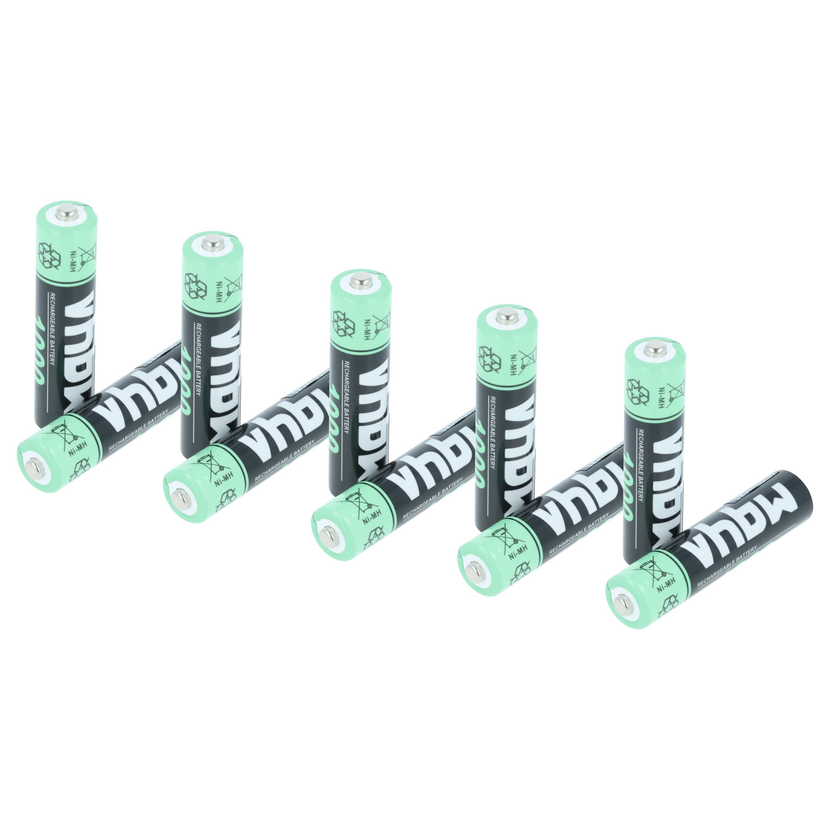 AAA 10x Battery for Philips, Swisscom, Grundig, Sennheiser, Gigaset, NUK, Panasonic, Funkwerk, METZ, Logitech,
