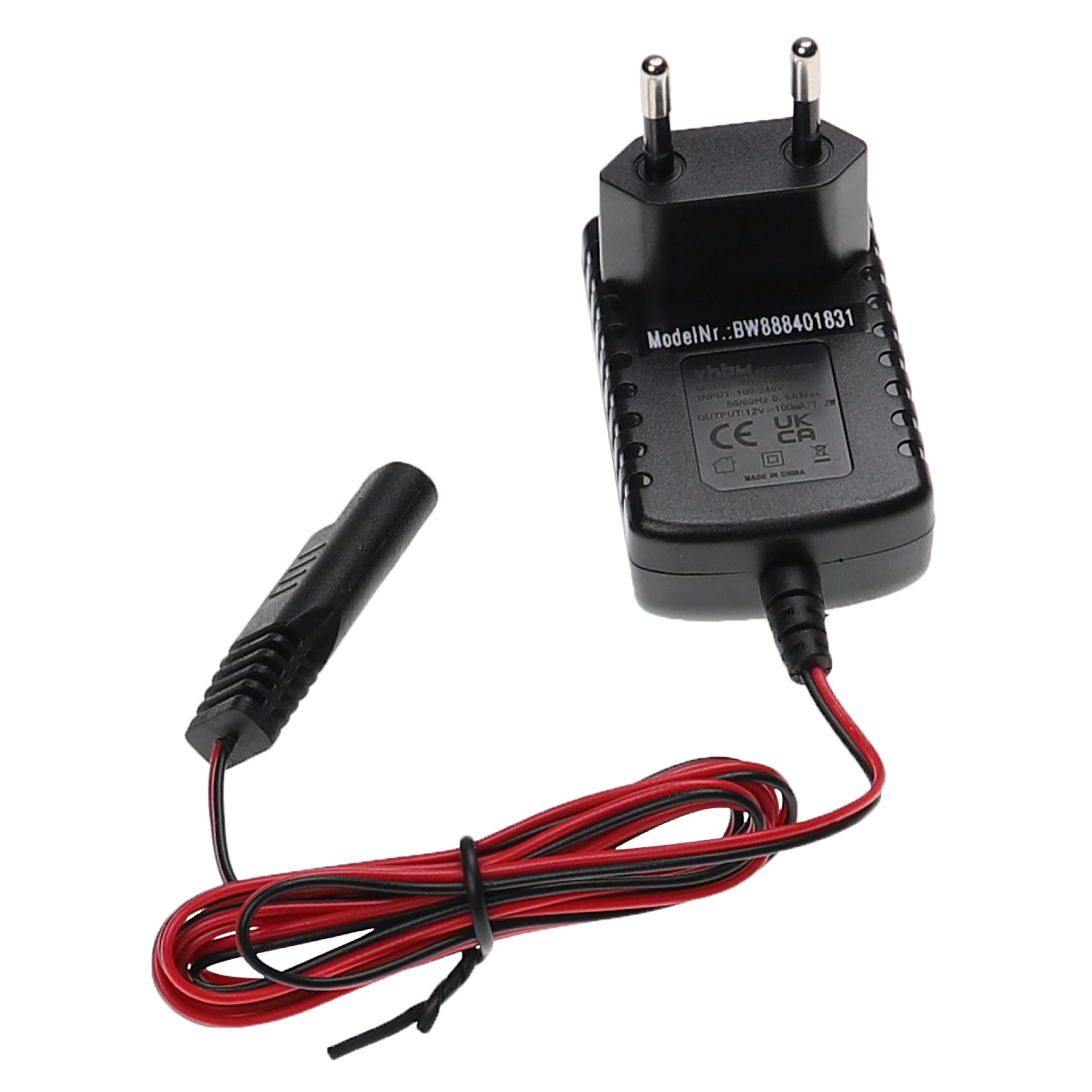 Starter Battery Charger suitable for Honda Lawn Mower etc. - 12 V / 0.1 A, 2 m