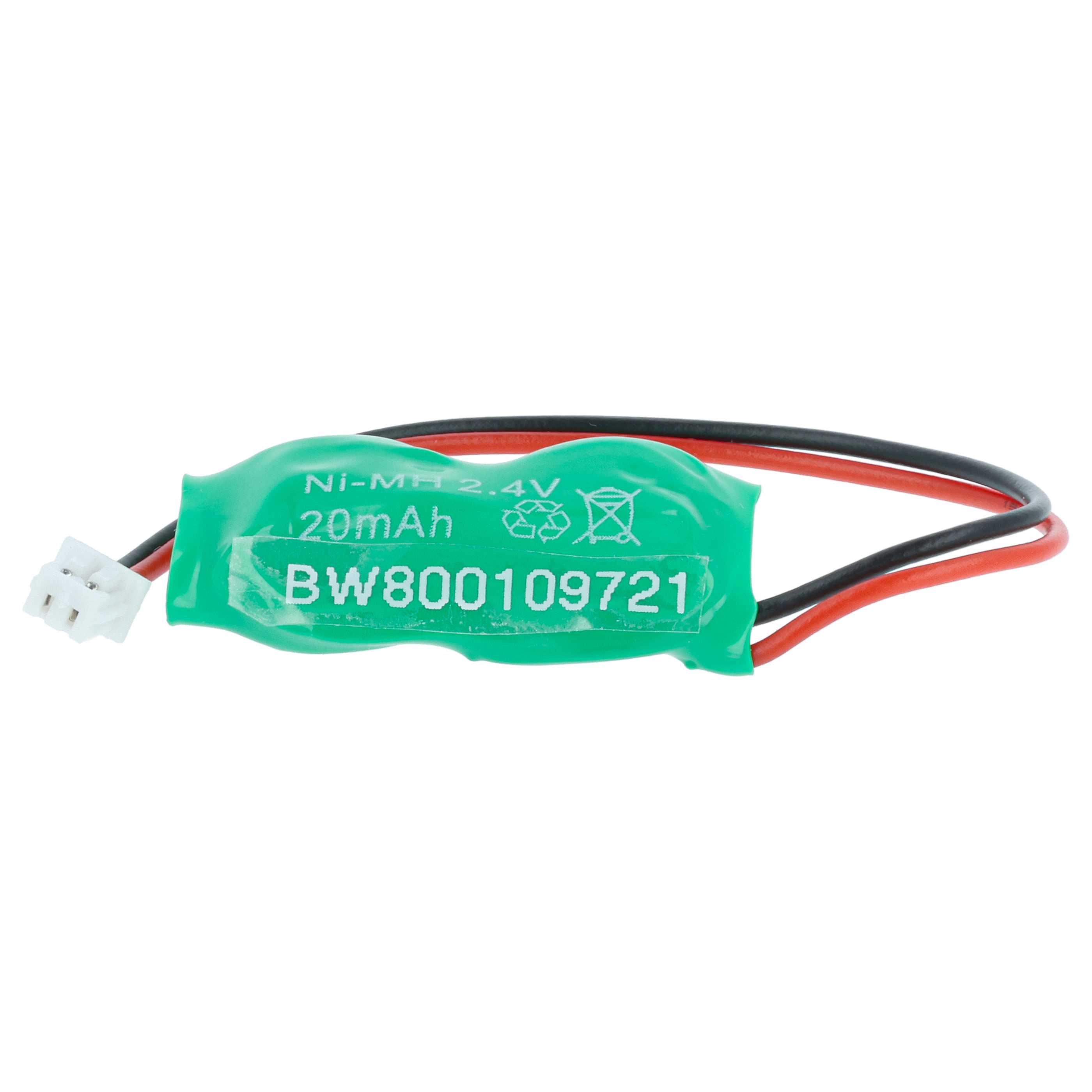 Computer BIOS Battery Replacement for 2/V15H, FL2/V11H-WR, 2/V30H, 2/V20H, PCG-91111M - 20 mAh 2.4 V NiMH