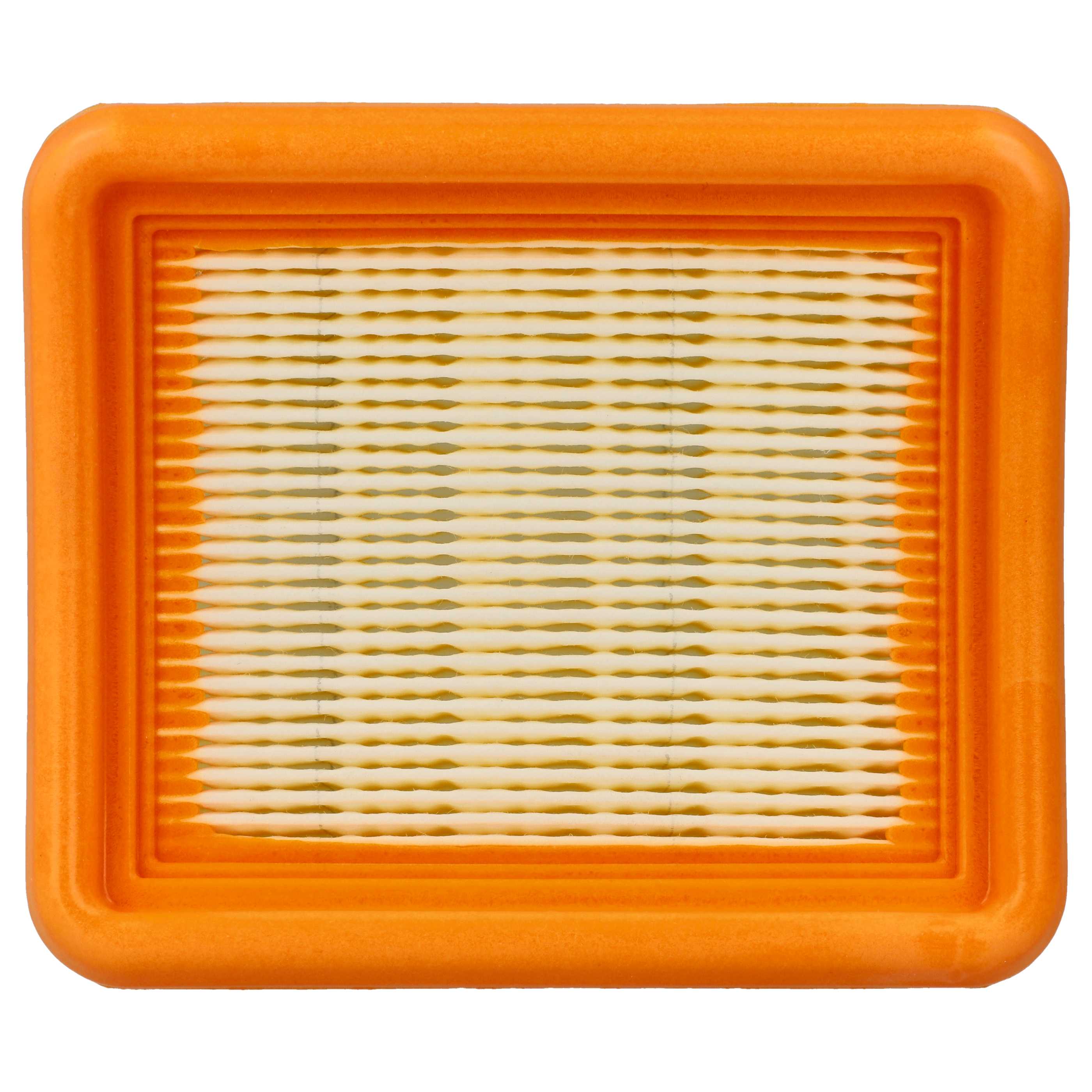 vhbw filtro compatibile con DSH700 smerigliatrici, troncatrici - 1x filtro principale, arancione / bian