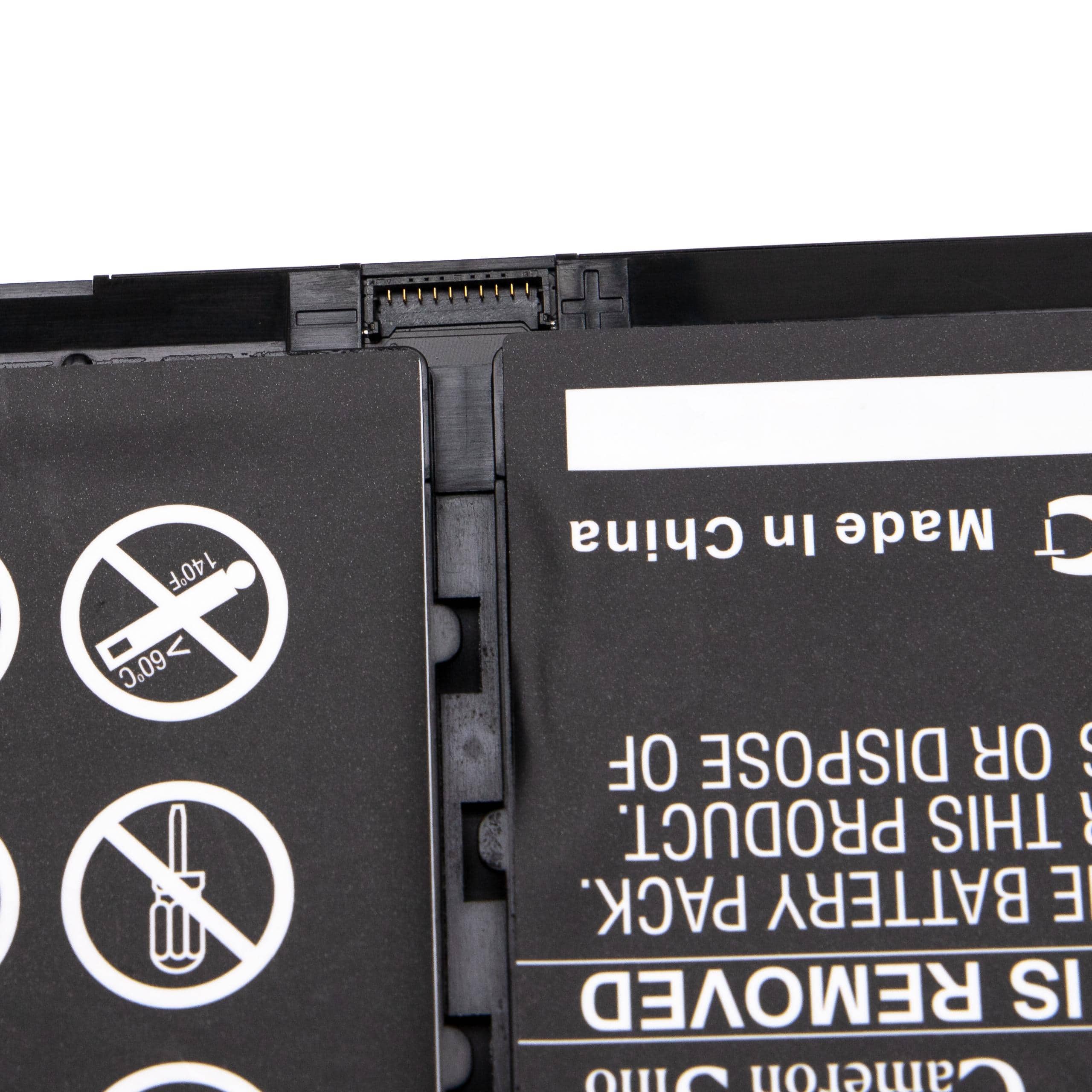 Batterie remplace Dell 9077G, H5CKD, TXD0 pour ordinateur portable - 3450mAh 15V Li-polymère