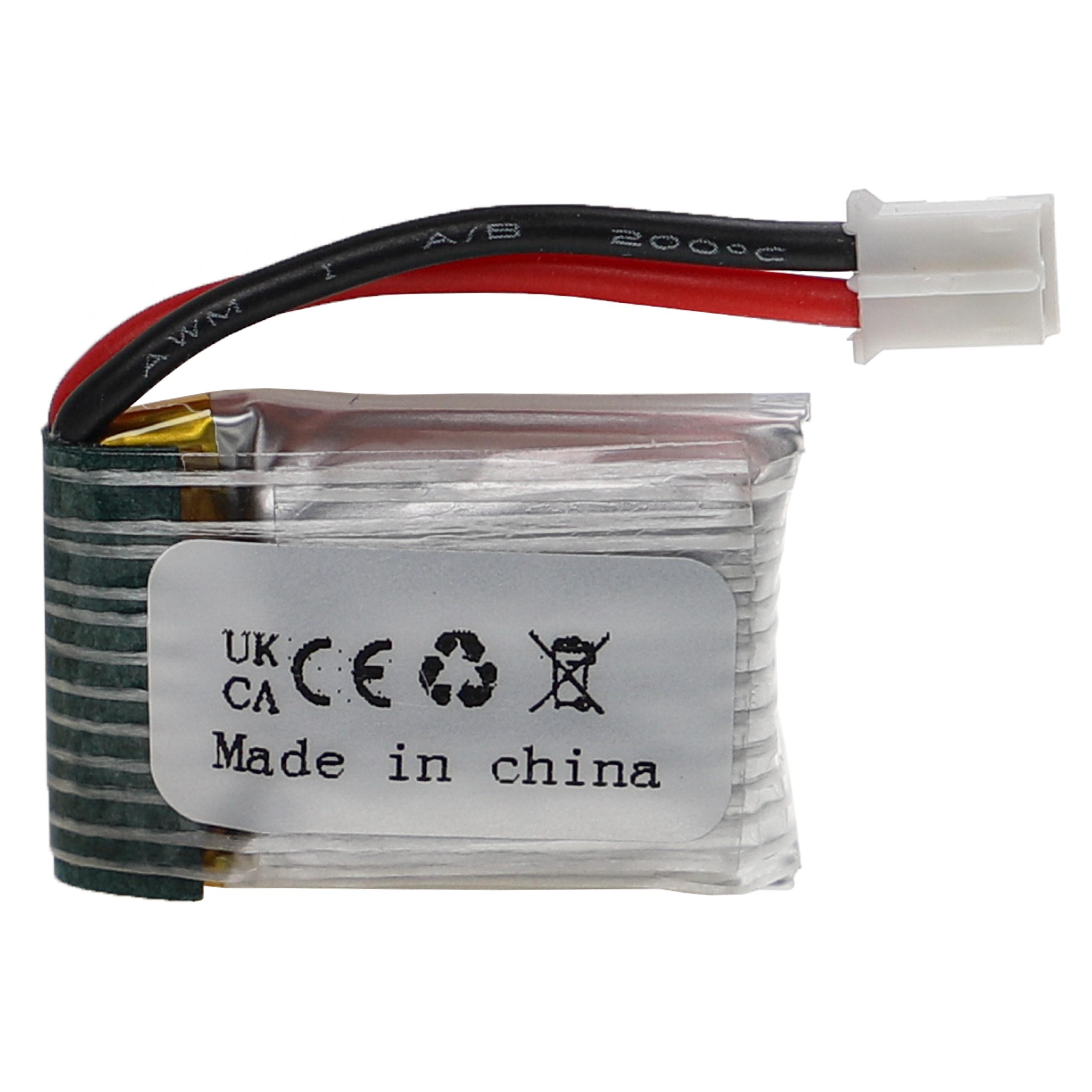 Batterie modèle radio-télécommandé - 150mAh 3,7V Li-polymère, PH 2.0 2P