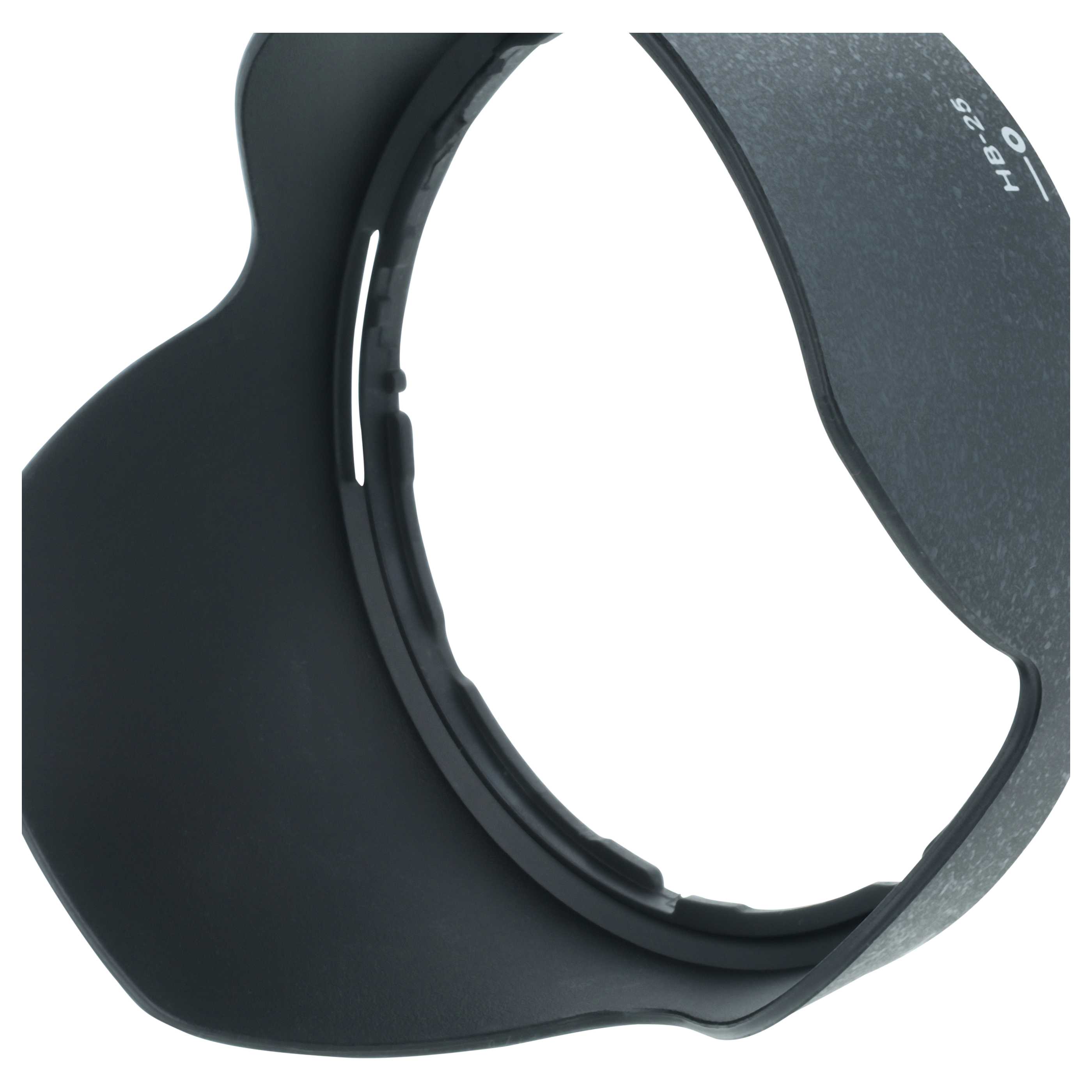 Lens Hood replaces Nikon HB-25 for Nikon Lens with 72 mm Diameter, plastic, black
