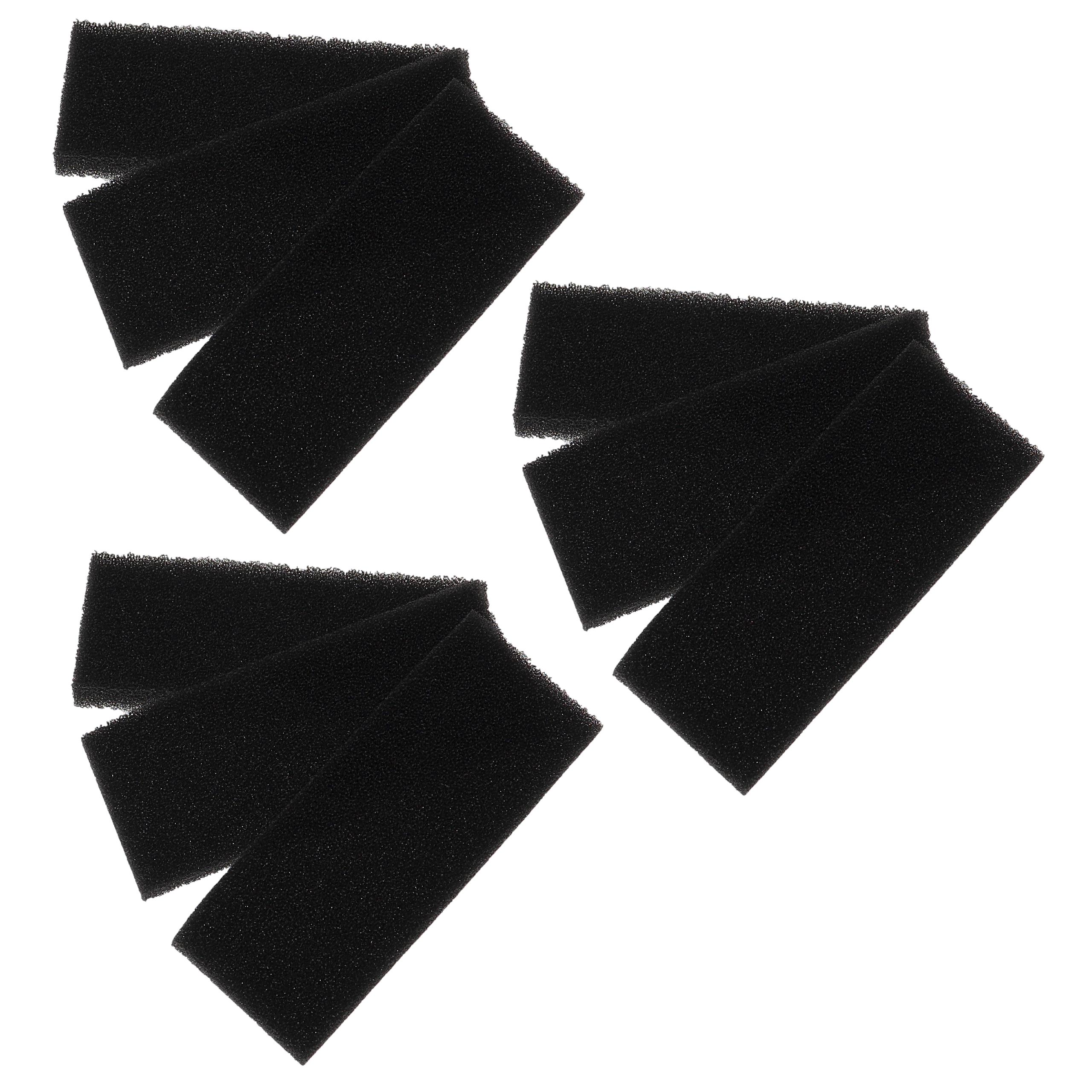 9x Filtro reemplaza Kärcher 6.414-802.0 para aspiradora
