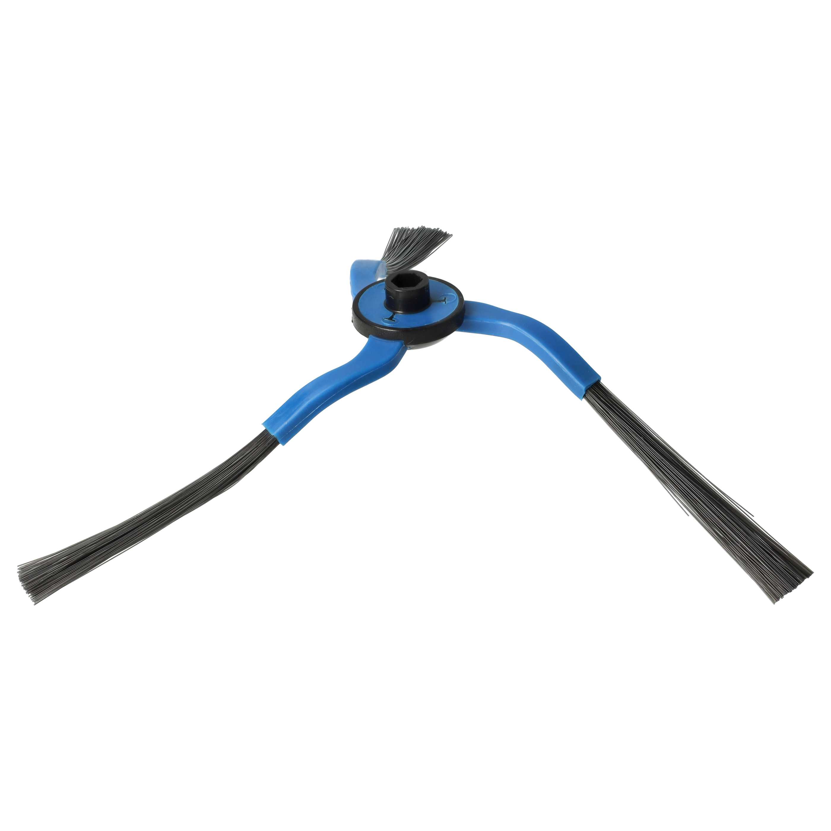 4x Spazzola laterale (dx/sx) a 3 bracci per robot aspirapolvere Samsung SR87xx - nero / blu