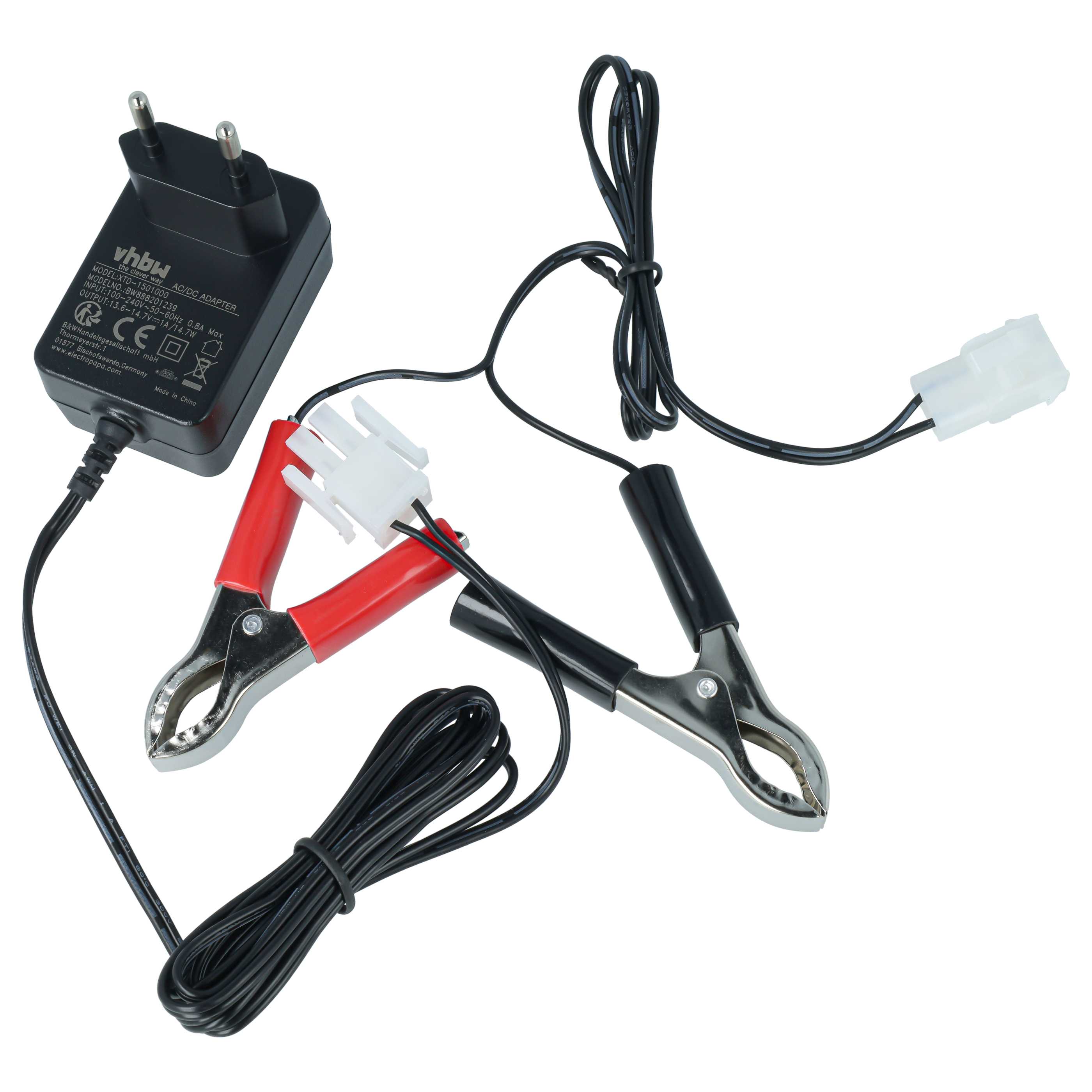Chargeur remplace Husqvarna BC.08 pour batterie de tondeuse Husqvarna - 13,6 V