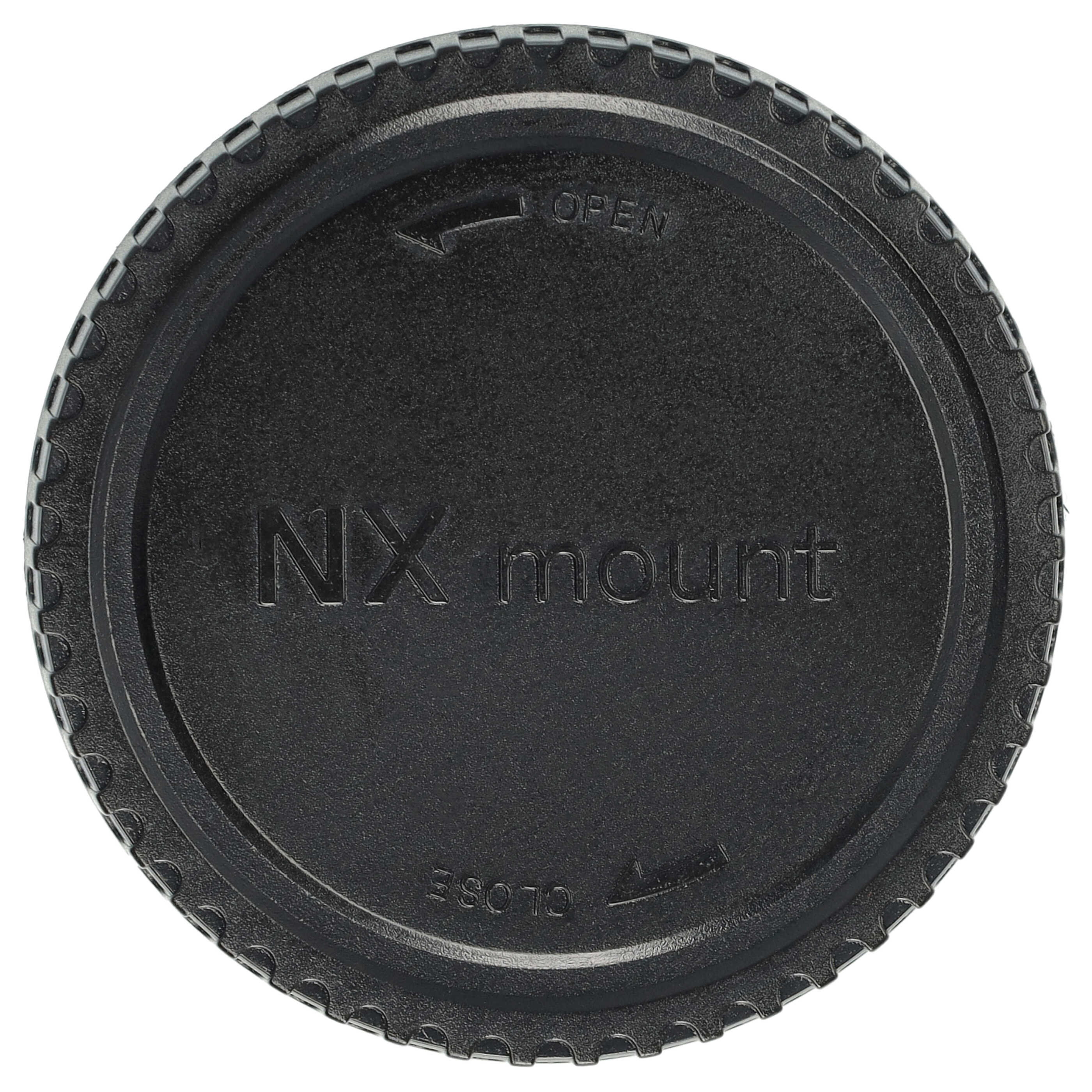 Bouchon d'objectif arrière pour NX5 Samsung avec baïonnette NX - noir