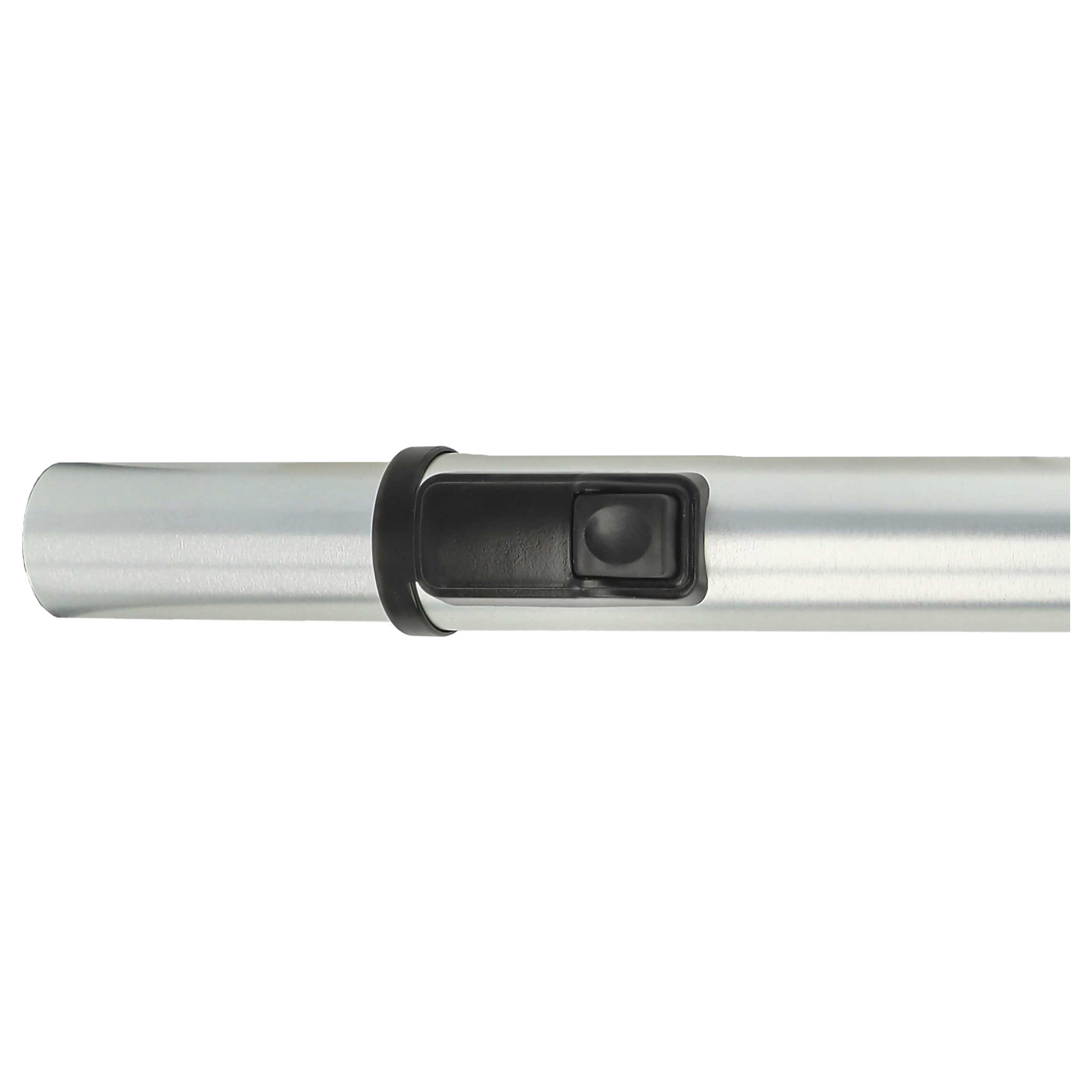 2x Tube replaces Nilfisk 107403804 for Lux Vacuum Cleaner etc. - 60cm - 94cm, black / silver
