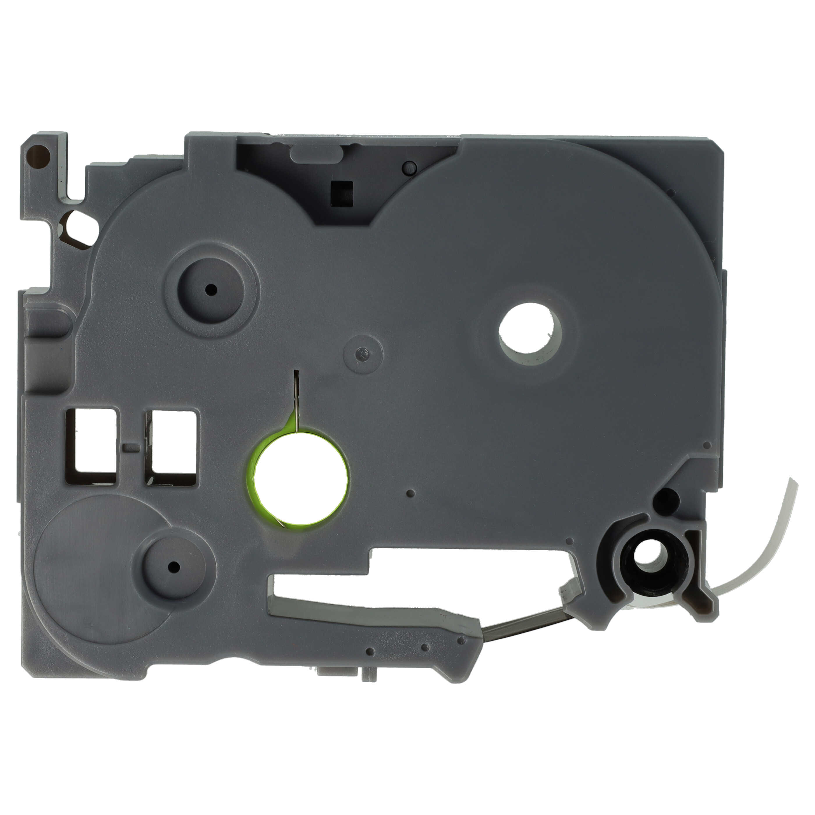 50x Label Tape replaces Brother TZE-211, TZ-211 - 6 mm Black to White