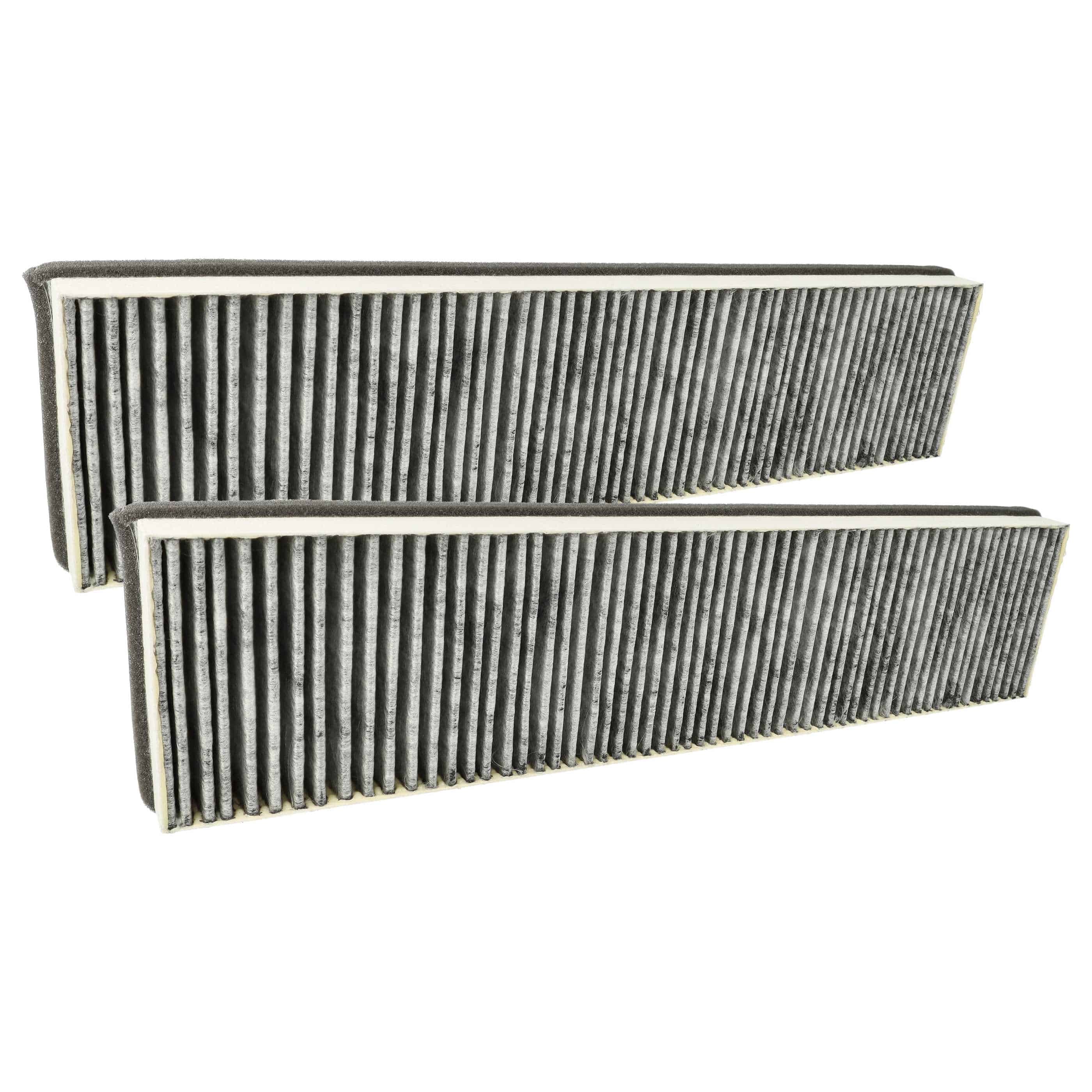2x Filtro carboni attivi sostituisce Miele 4002516429142, DKF 13-P per cappe Miele 