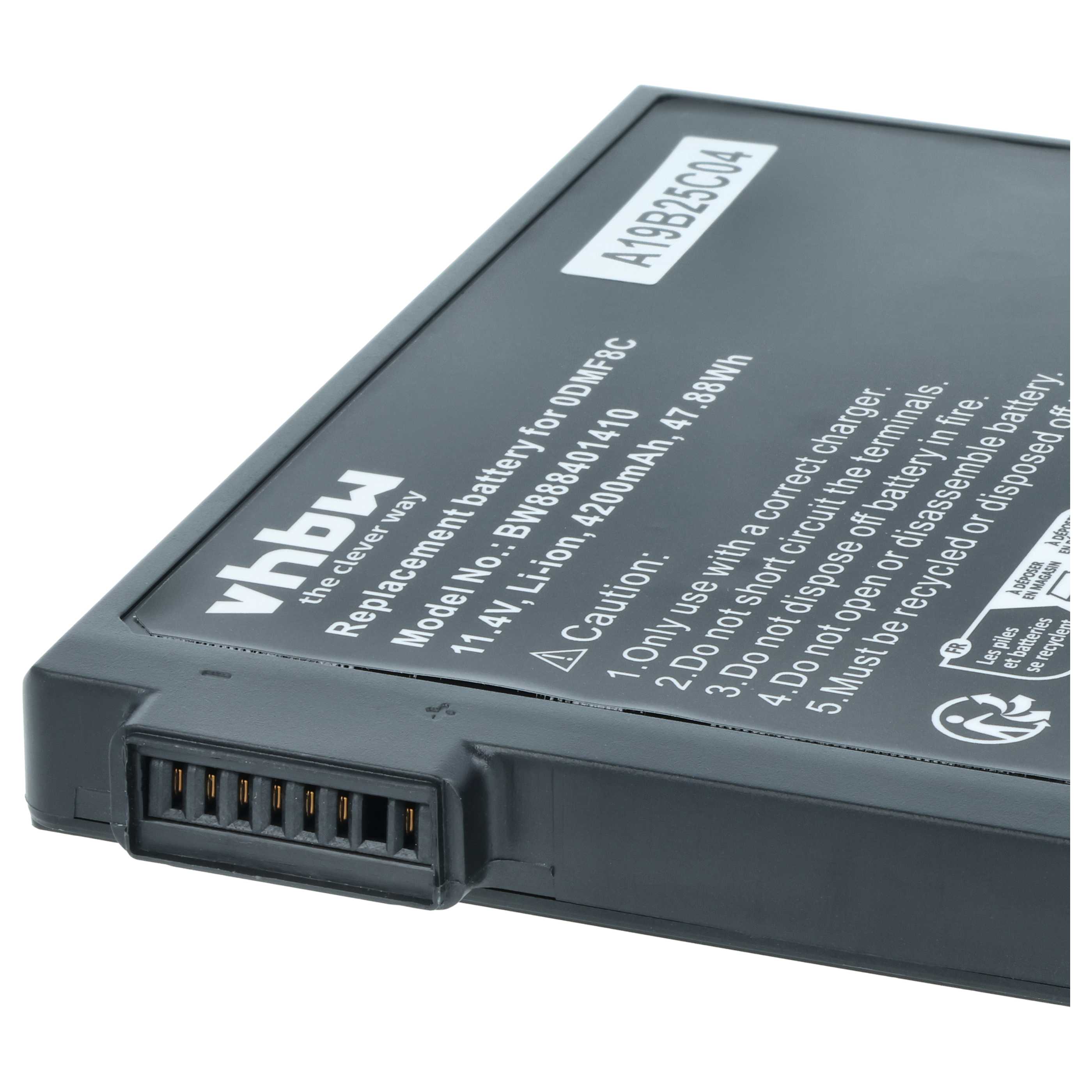 Akumulator do laptopa zamiennik Dell P86G001, P85G, P85G001, 7WNW1, DMF8C, 0DMF8C - 4200 mAh 11,4 V Li-Ion