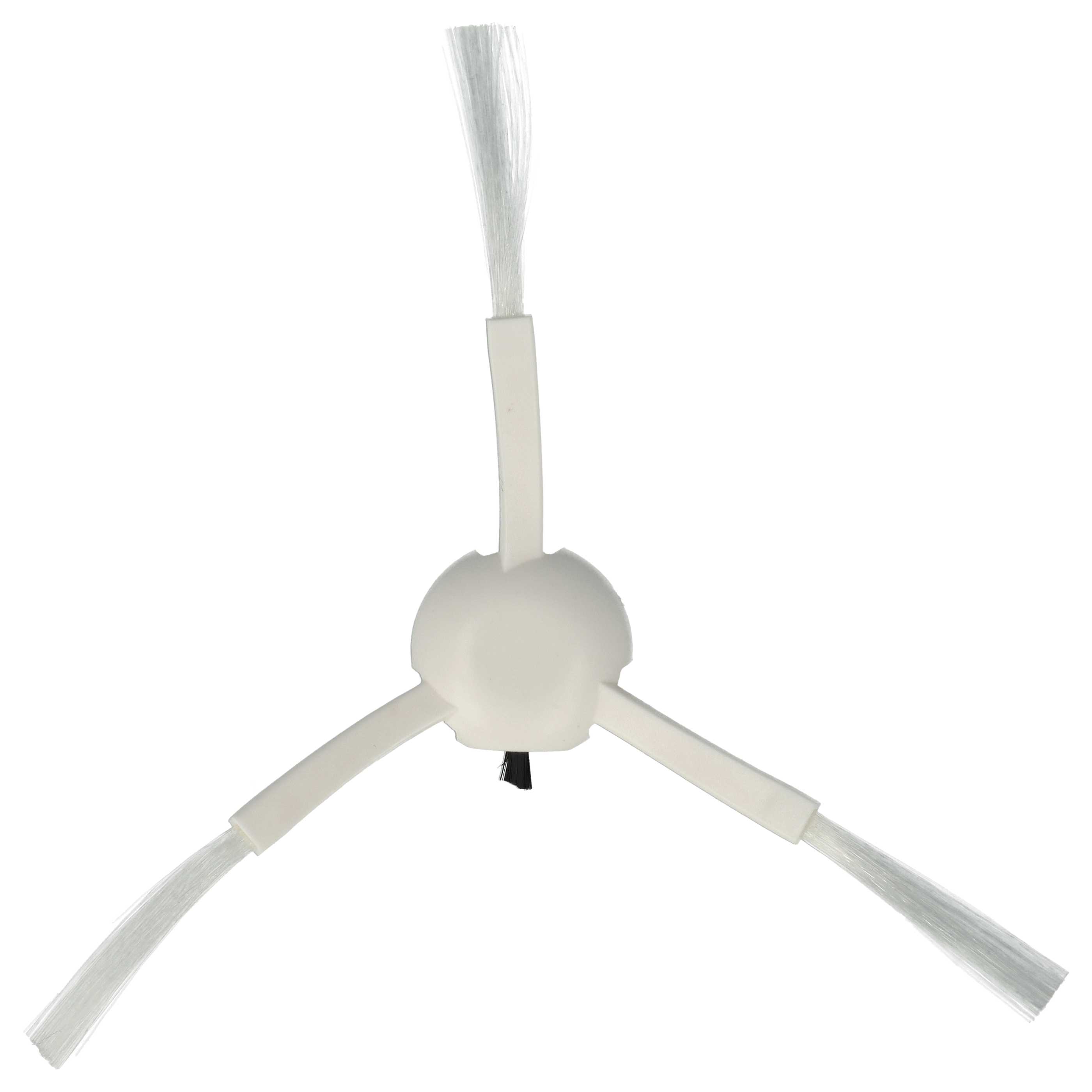 2x Side Brush replaces Dreame 2839434, 20020100000446 for Dreame Robot Vacuum Cleaner etc. - 3-armed, white