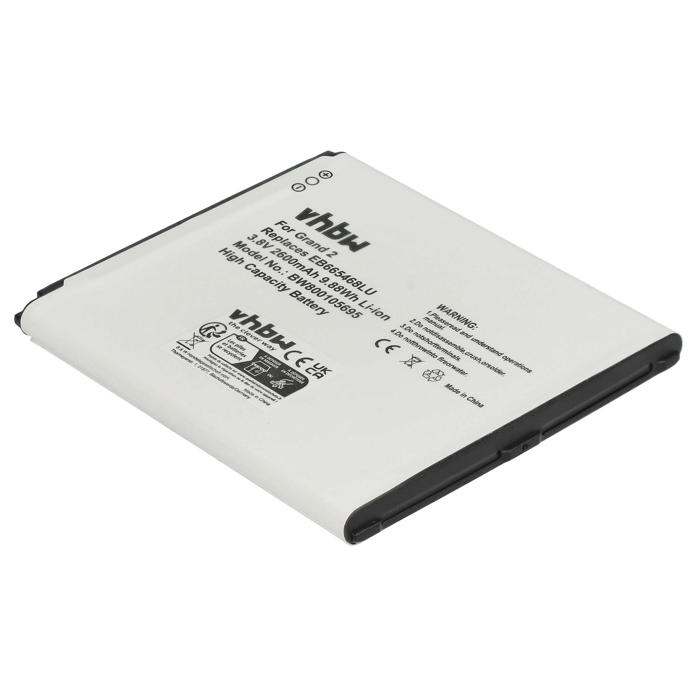 Akumulator do telefonu smartfona zamiennik Samsung EB665468LU, EB-B220AC - 2600 mAh 3,8 V Li-Ion