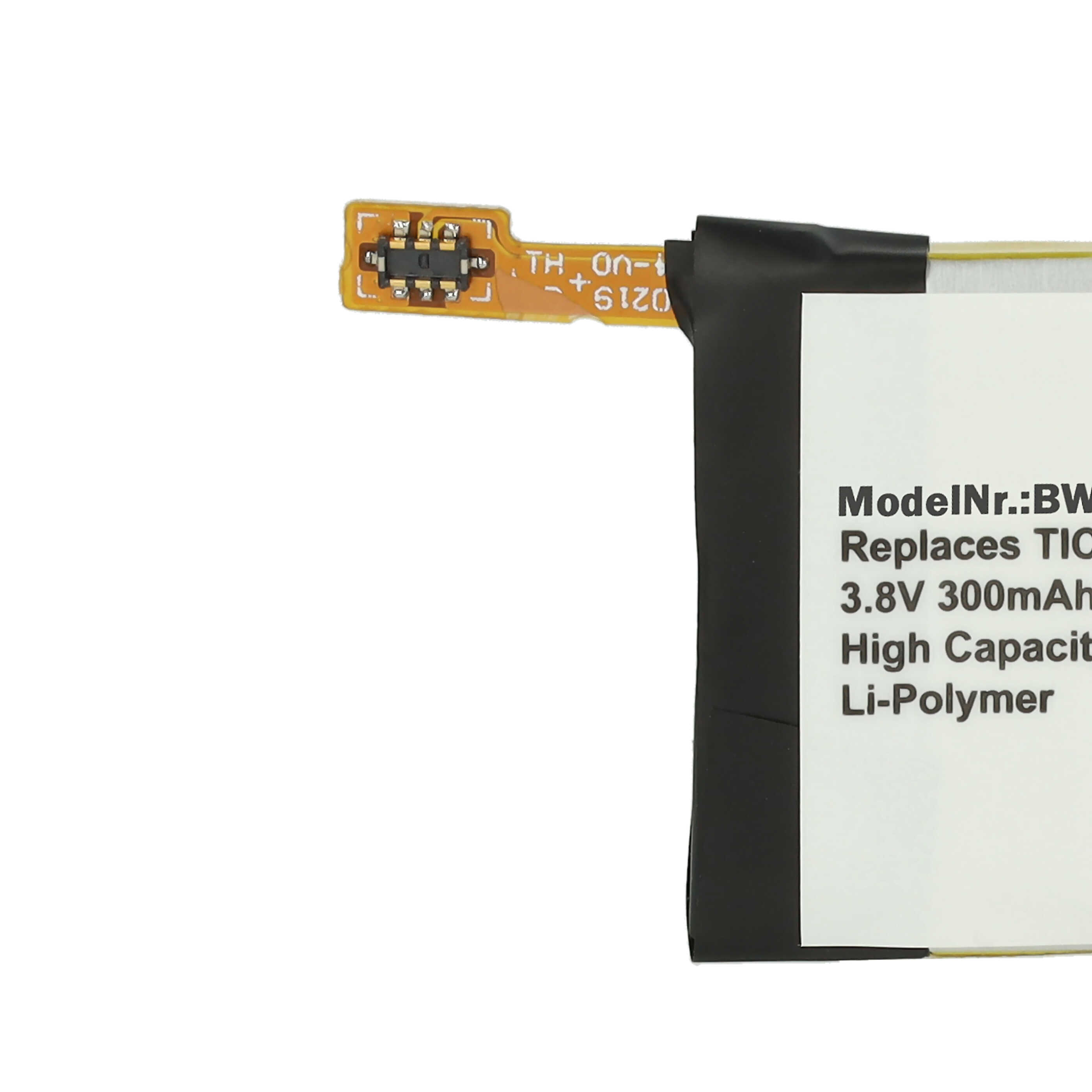 Smartwatch Battery replaces TicWatch SP382728SE - 300 mAh 3.8 V Li-polymer + Tools