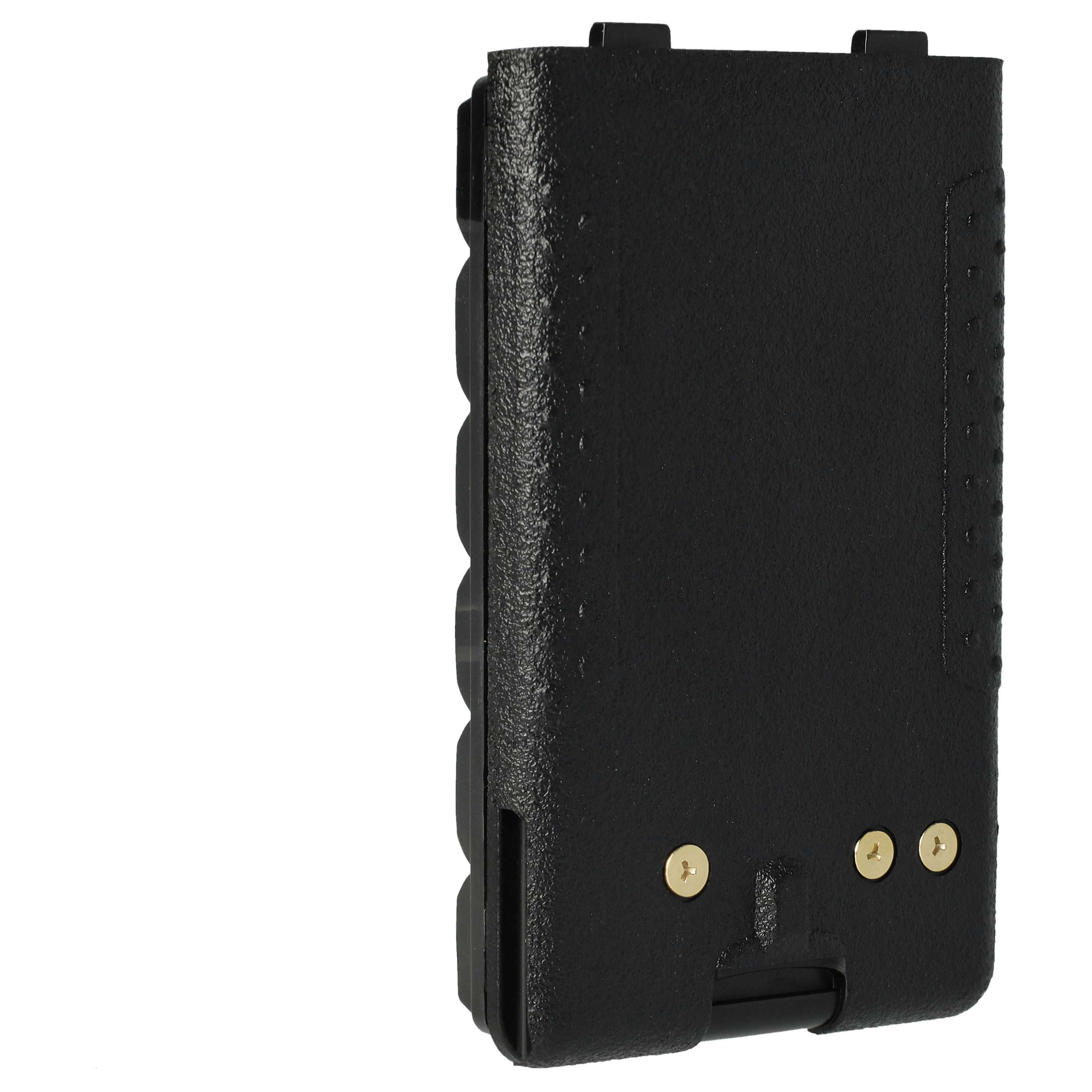 Radio 5x Battery replaces Yaesu Vertex FNB-64H, FNB-57, FNB-64, FNB-83, AAJ66X001 - 1600 mAh 7.2 V NiMH