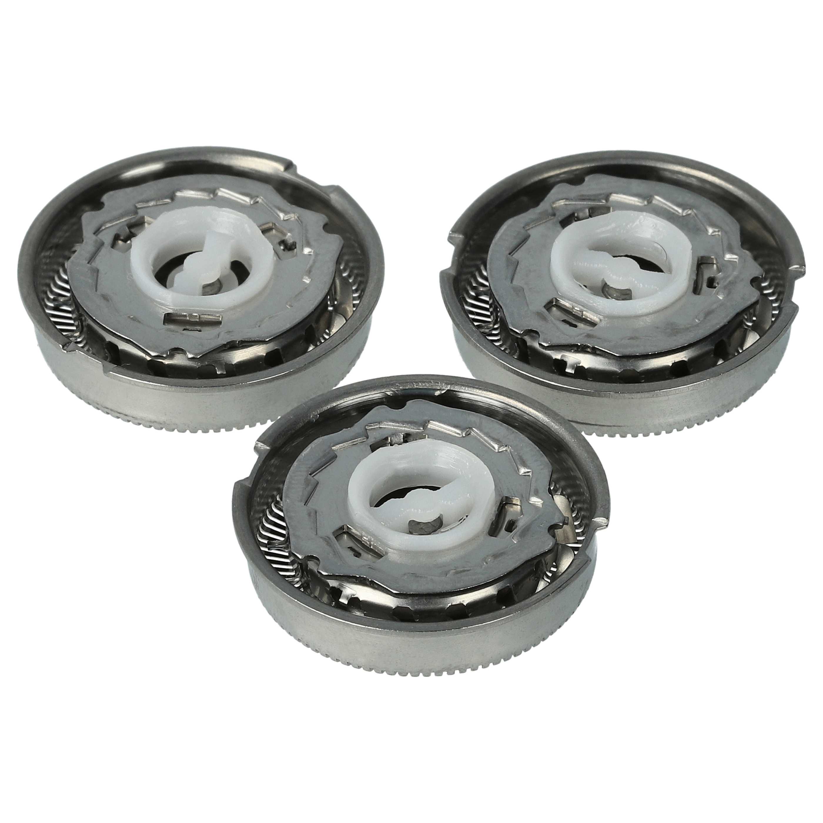 3x Set di testine sostituisce Philips HP1917, HQ2 per rasoio Philips - argento