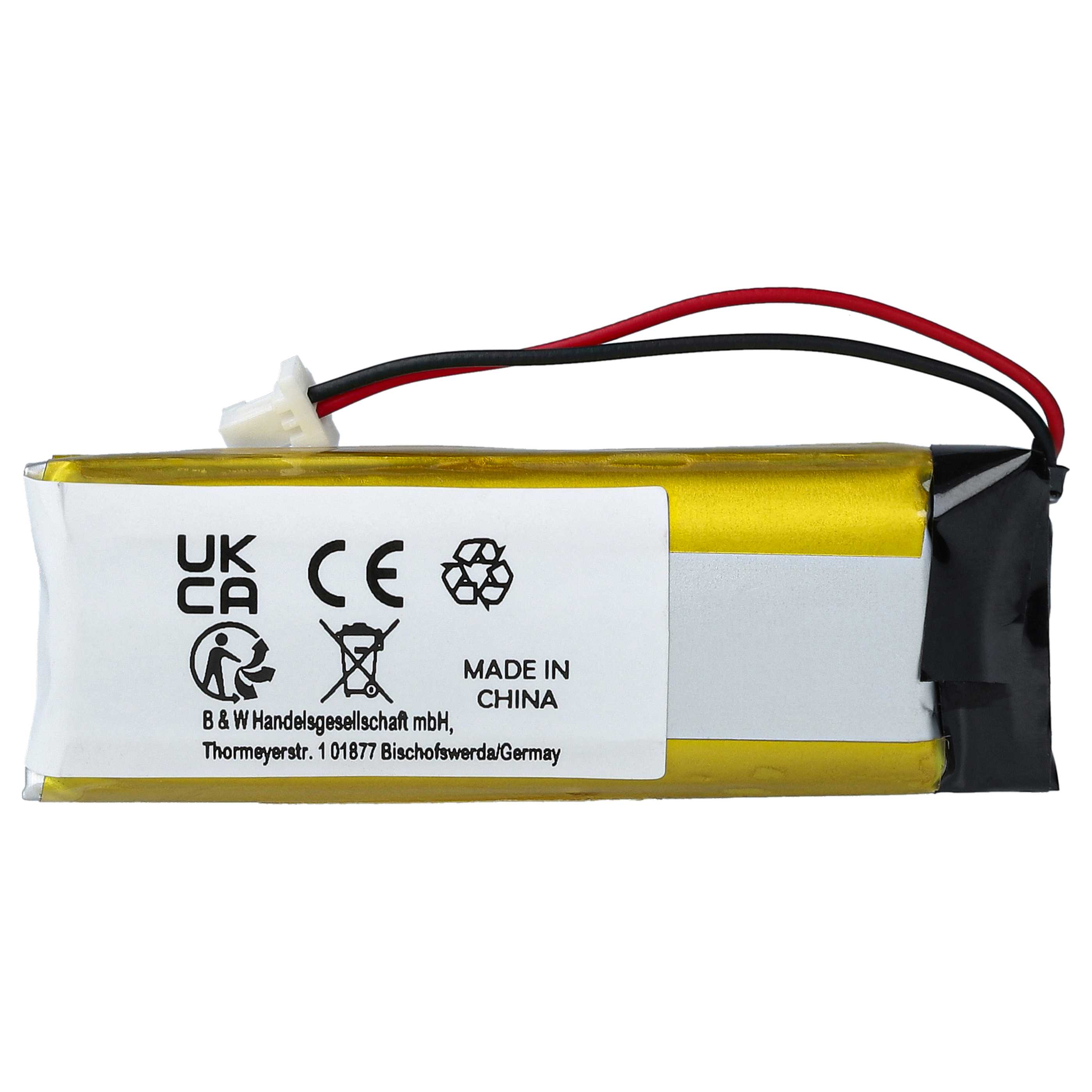 Akumulator do słuchawek bezprzewodowych zamiennik Cardo BAT00004 - 800 mAh 3,7 V LiPo