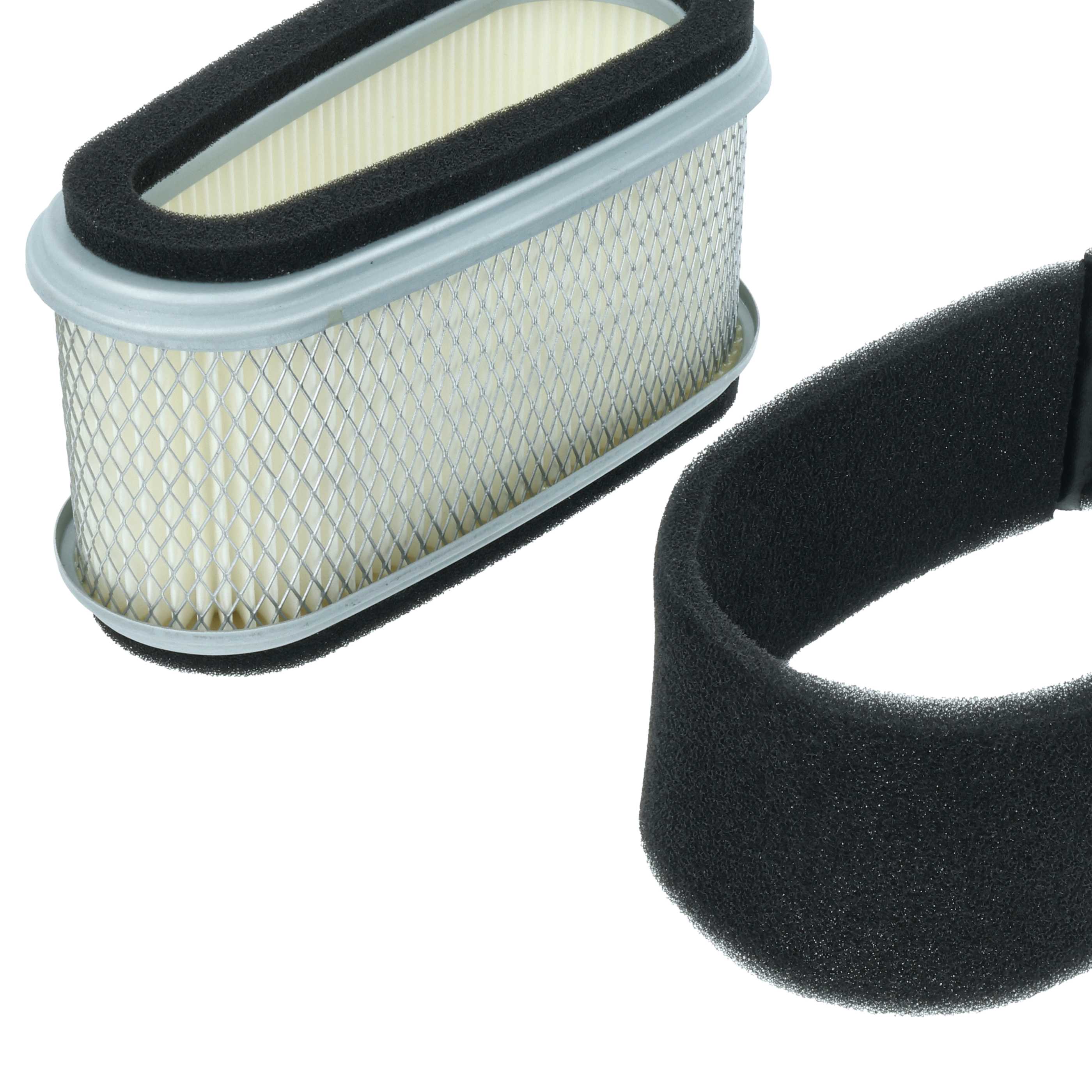 6x Filter as Replacement for 11013-2141, 11013-2110 - Filter Set (3x air filter, 3x pre-filter)