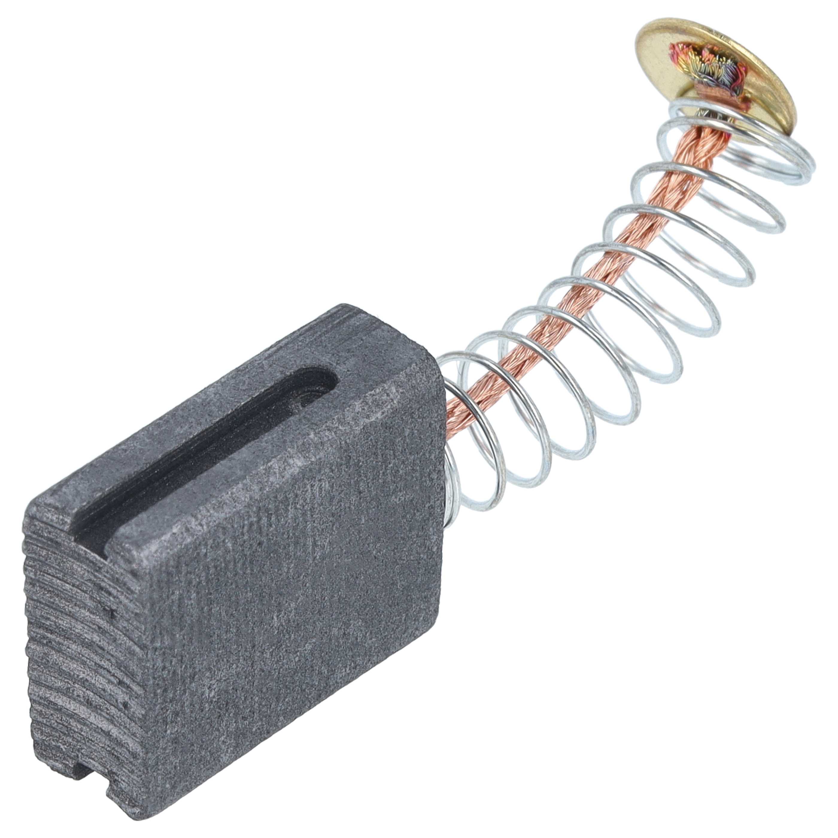 2x Kohlebürste passend für Atika RW Elektrowerkzeug - 18,7 × 14,85 × 6,85mm