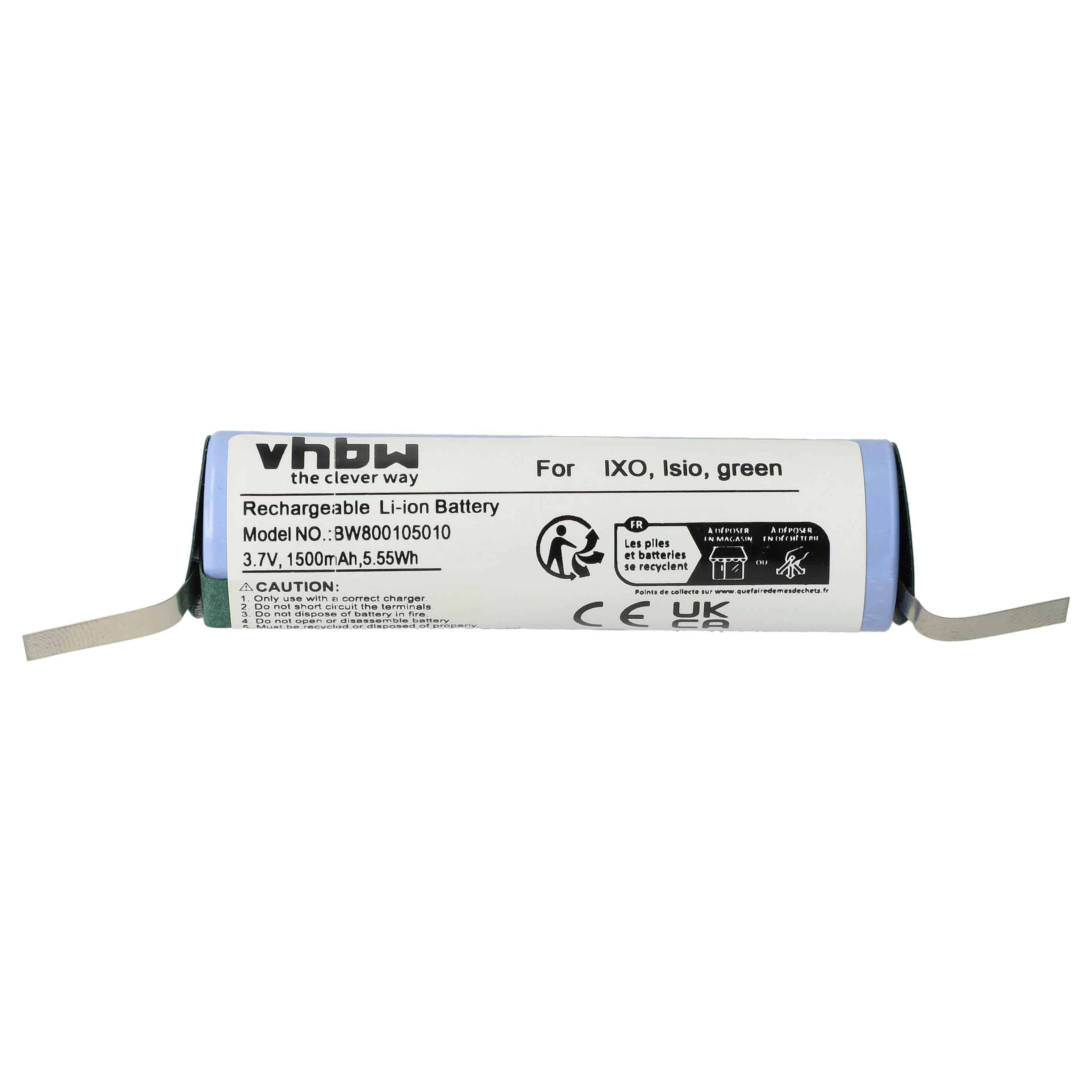 Batería para herramienta - 1500 mAh, 3,7 V, Li-Ion