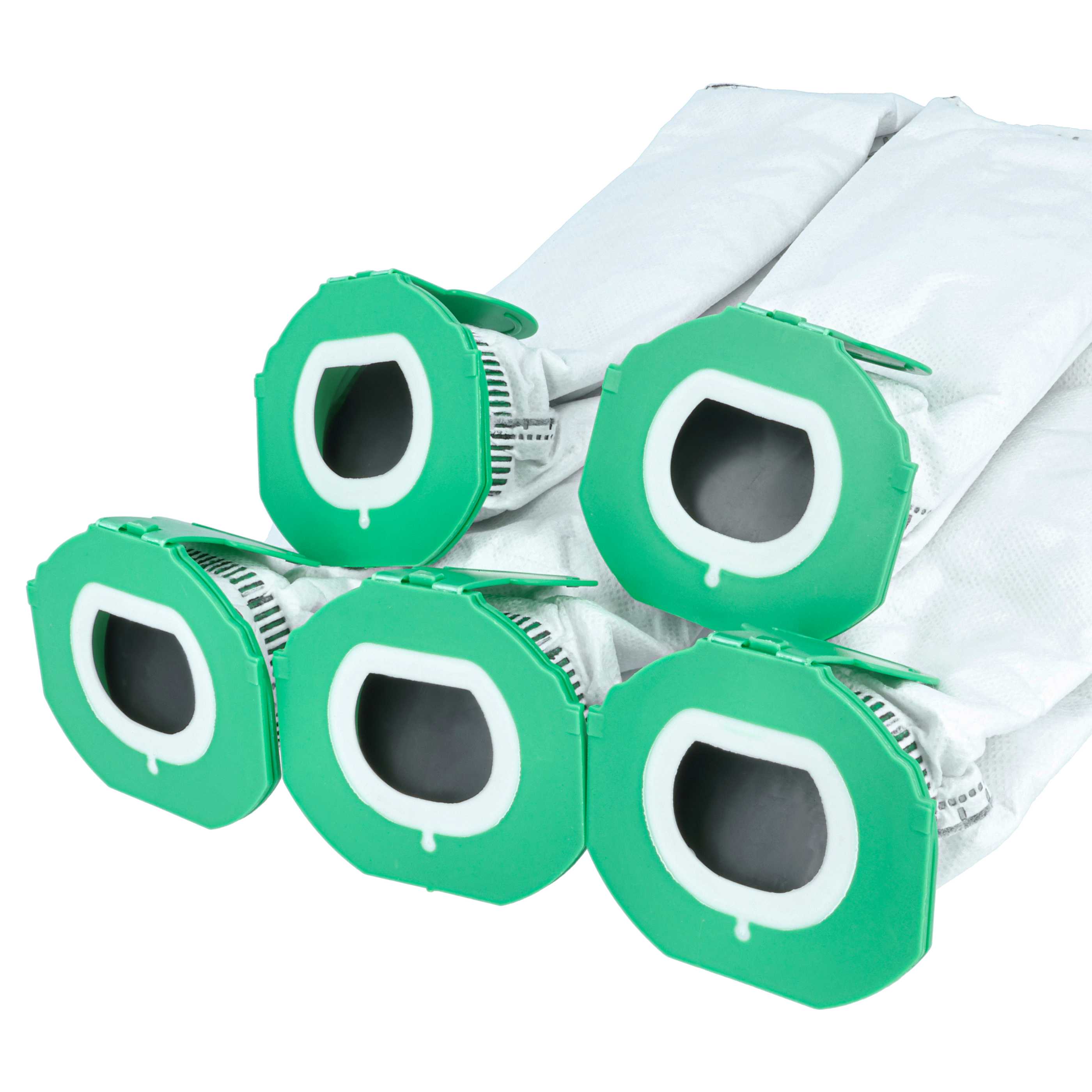 15x Sac remplace Vorwerk FP7, FP7s pour aspirateur Vorwerk - toison, plastique