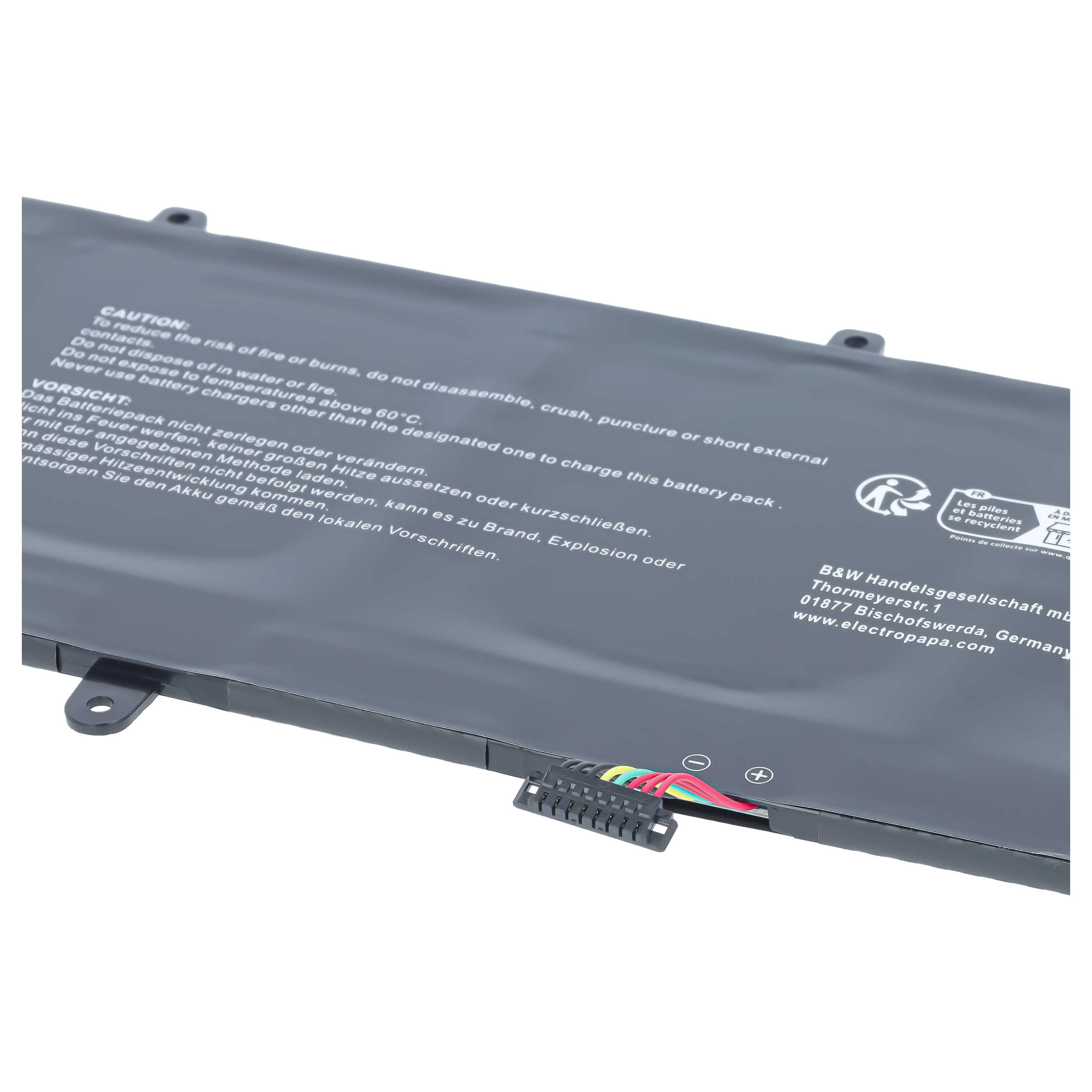Akku für Laptop wie Asus Rog Zephyrus GX531u.a., ersetzt C41N1805, Li-Polymer, 15.2 V, 3000 mAh