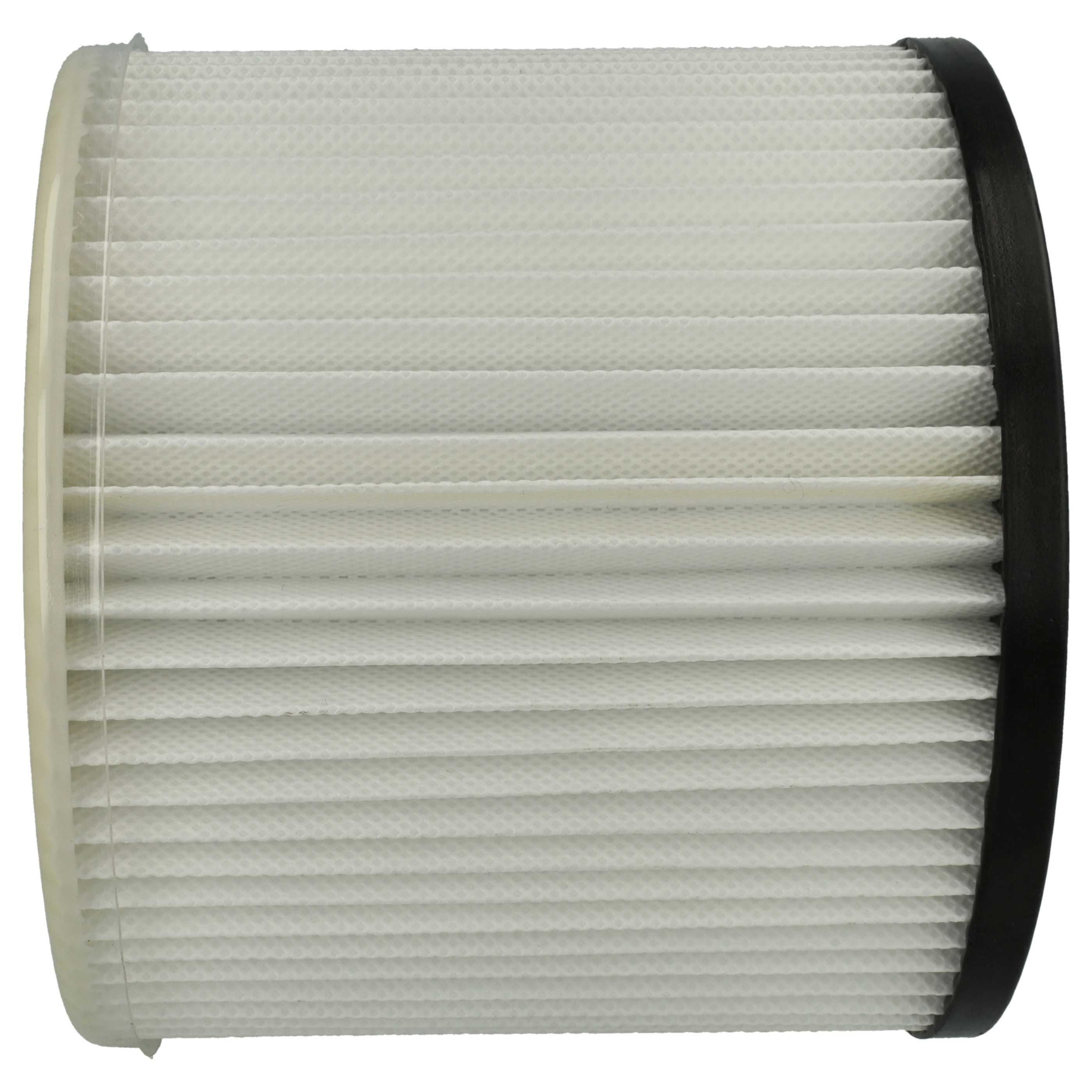 3x Filtercartridge filter replaces Scheppach 7907709719 for Scheppach Vacuum Cleaner, black / white