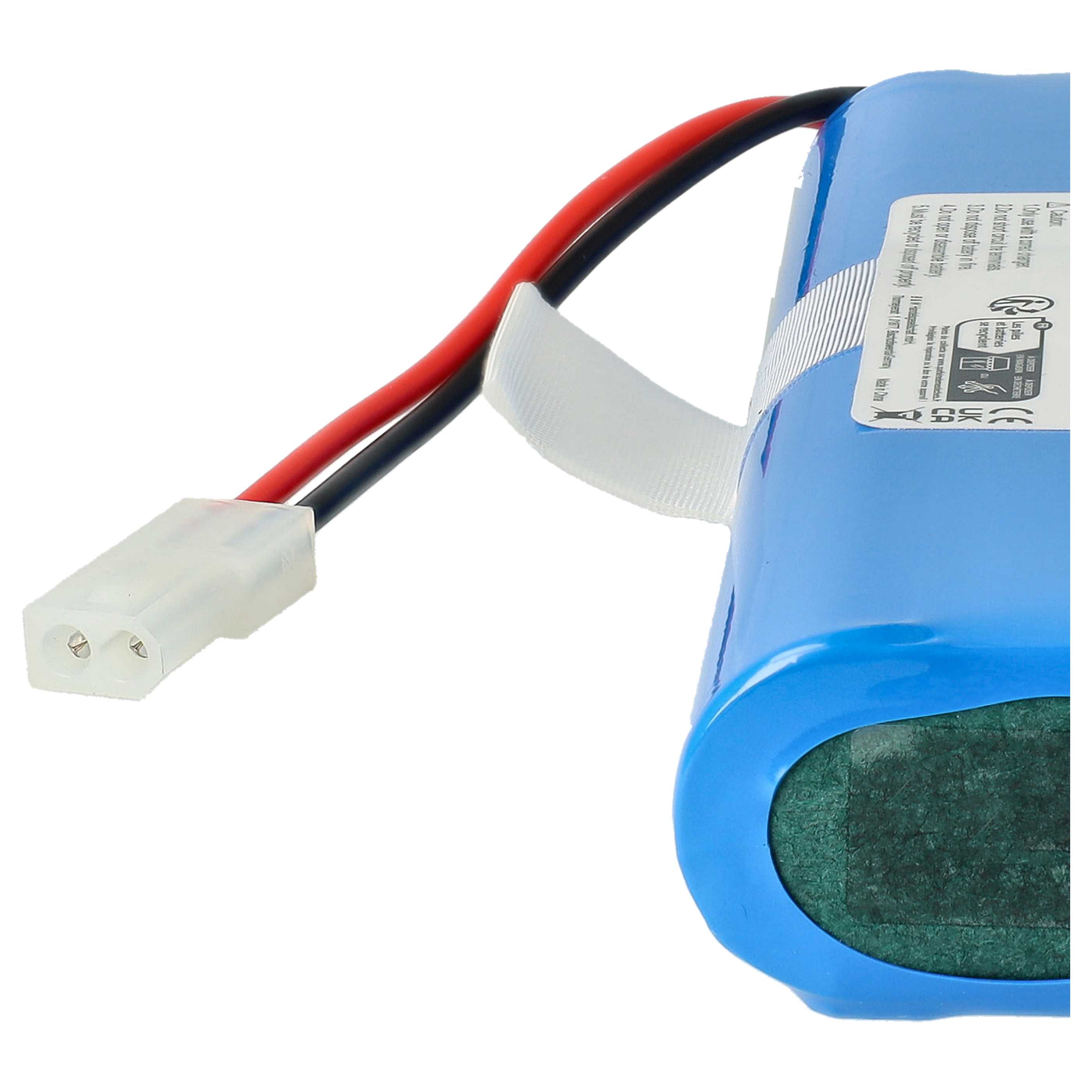 Battery replaces 360 D004-ICR-26HE-4S1P for Moneual etc. 2600mAh, 14.4V, Li-Ion
