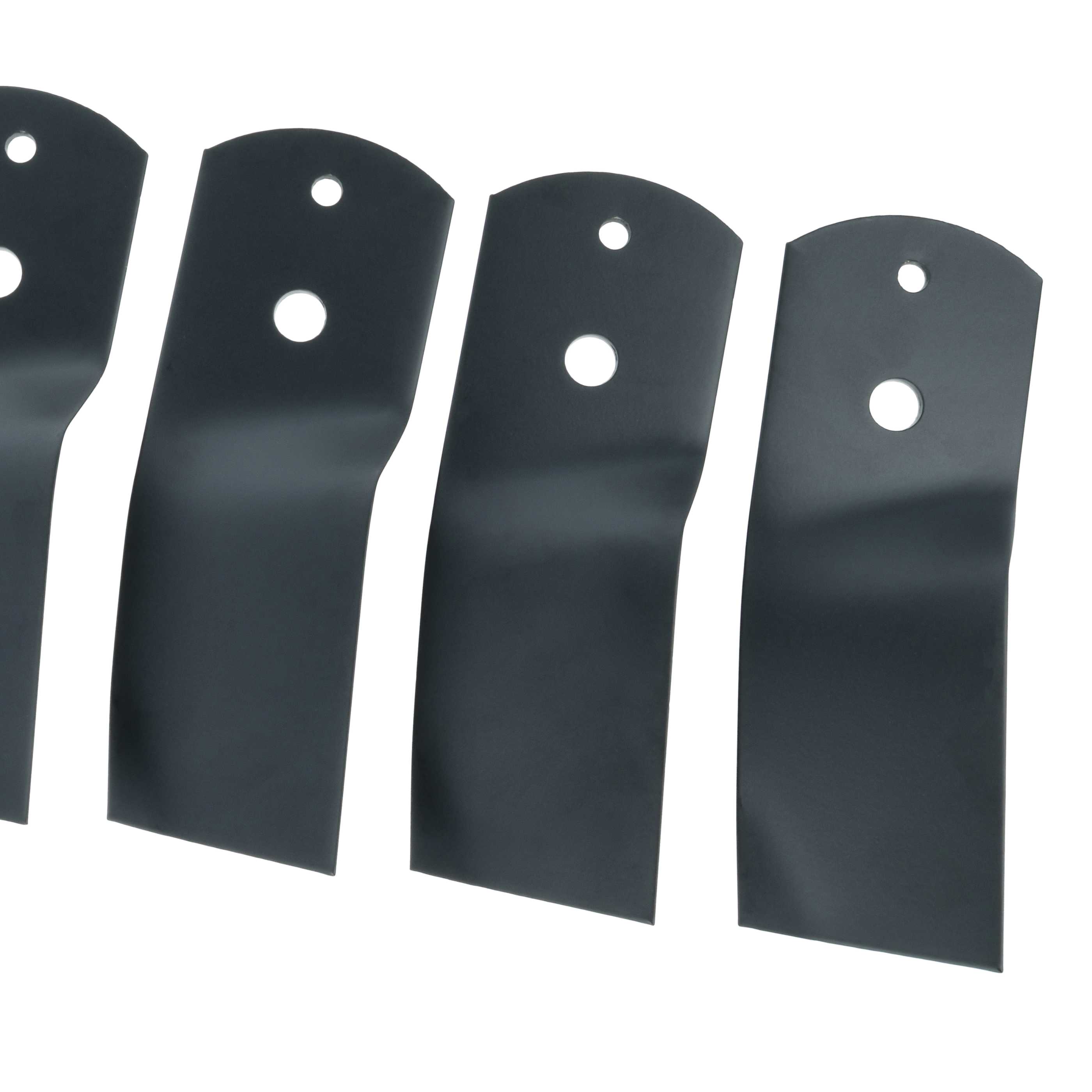 4x Lama sostituisce Stiga 1134-6238-01, 1134-9119-01, 1134-7880-01 per tagliaerba - nero, acciaio