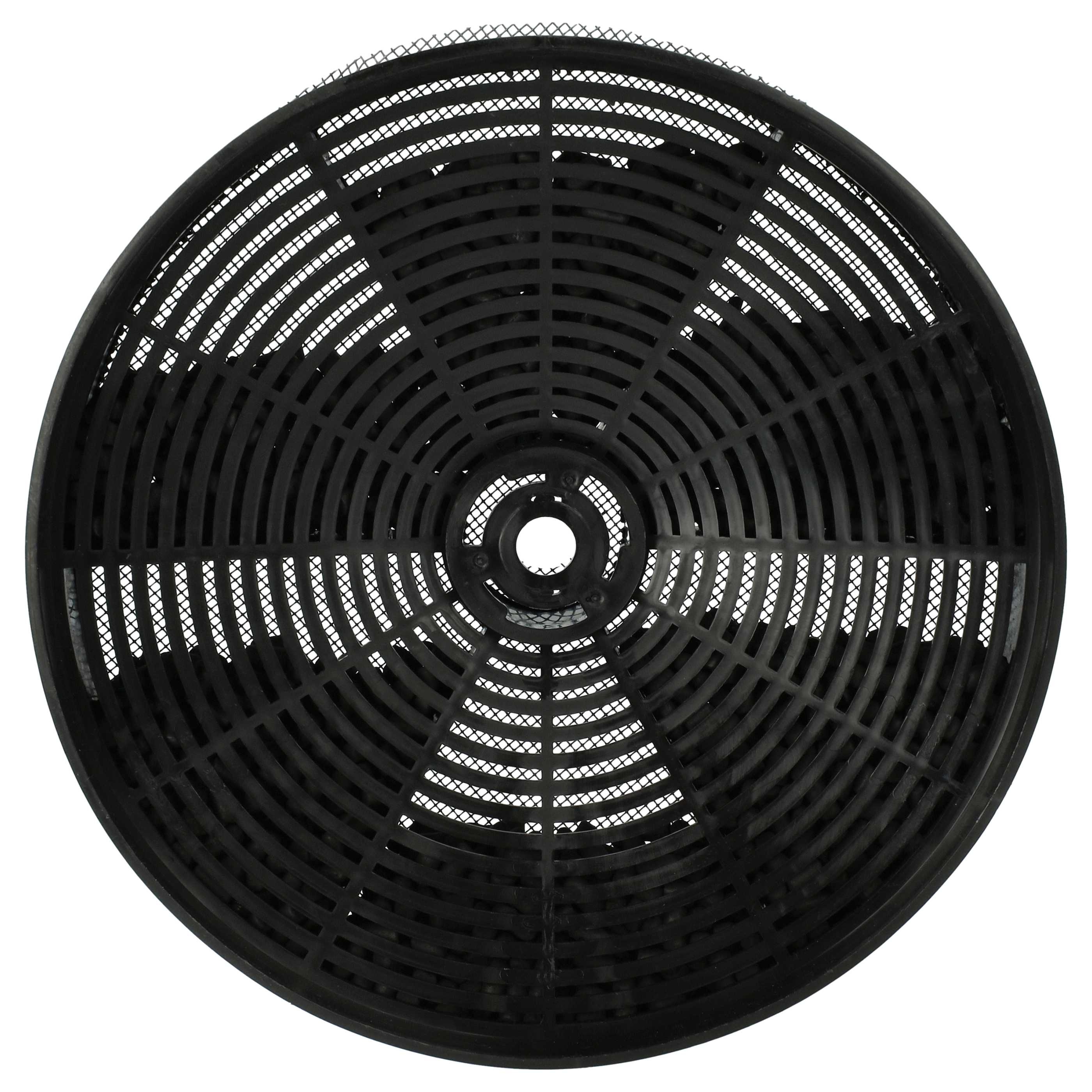 4x Filtres à charbon actif remplace 50290909006, 902979379, 50246307008 pour hotte Zanussi - avec toile tendue