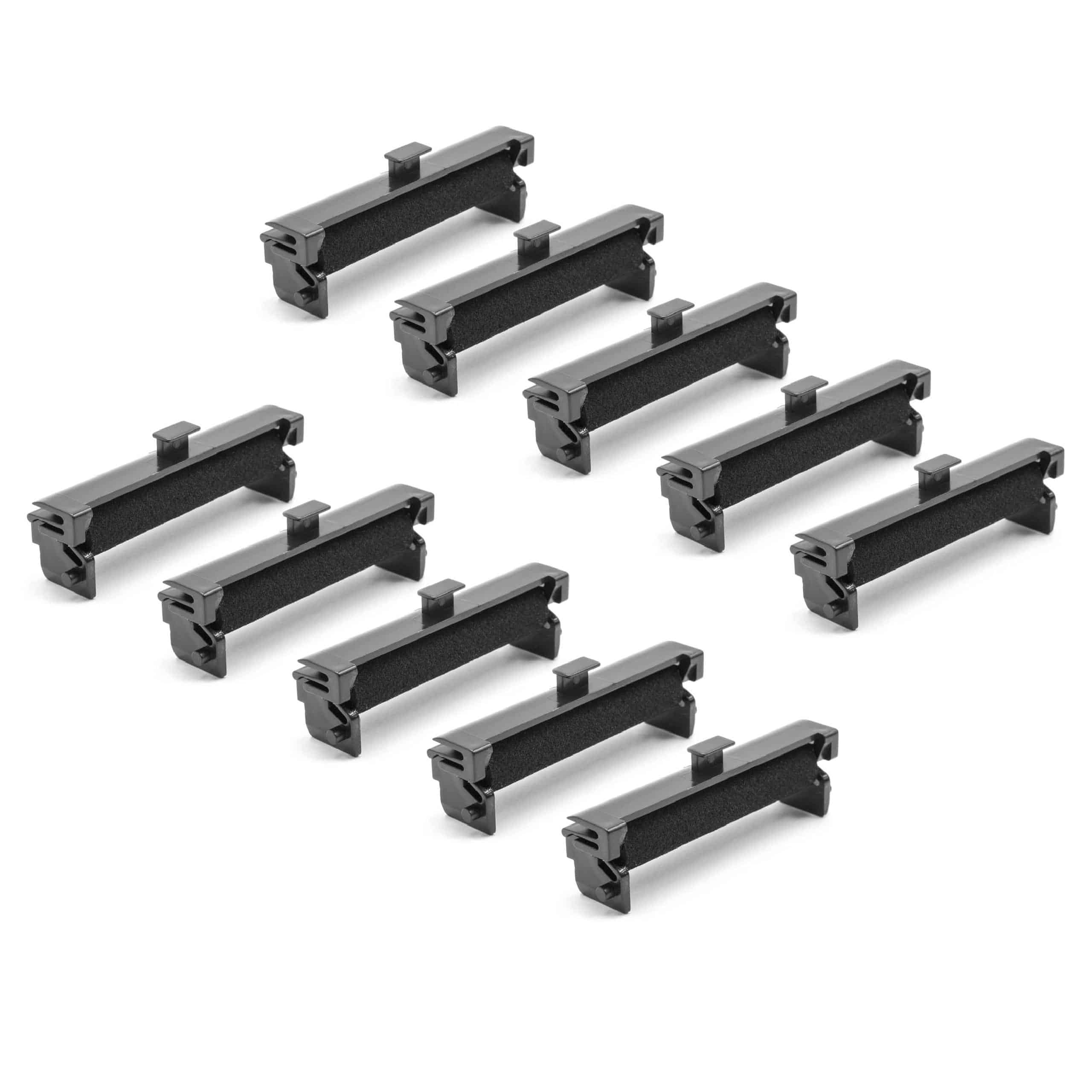 10x ink roller replaces GR 728, IR74 for Toshibacash register, calculator