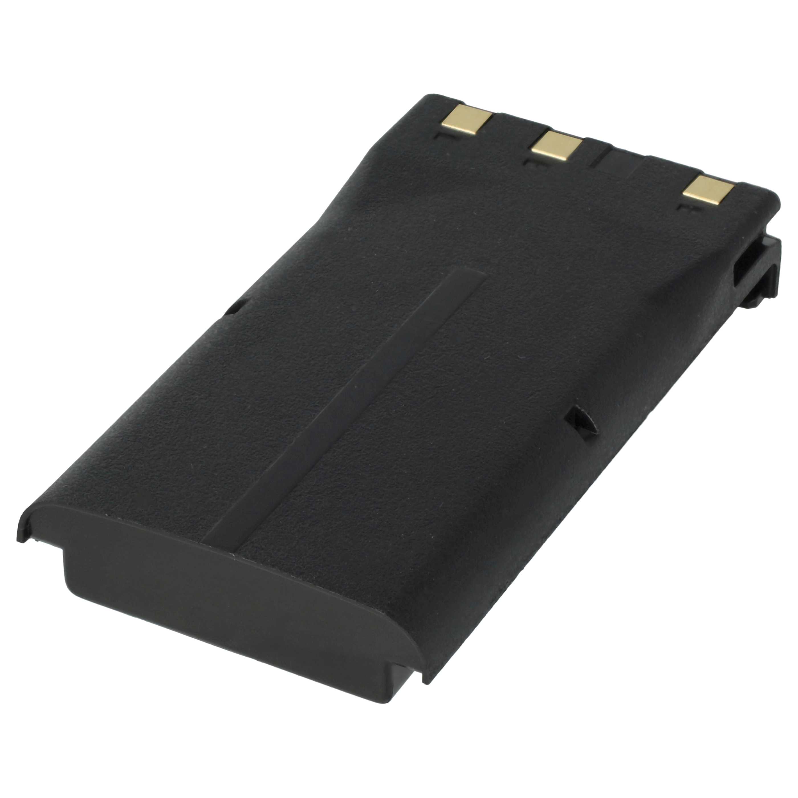 5x Batteria sostituisce Kenwood KNB-21N, KNB-17N, KNB-17A, KNB-16A per dispositivo radio - 2100mAh 7,2V NiMH