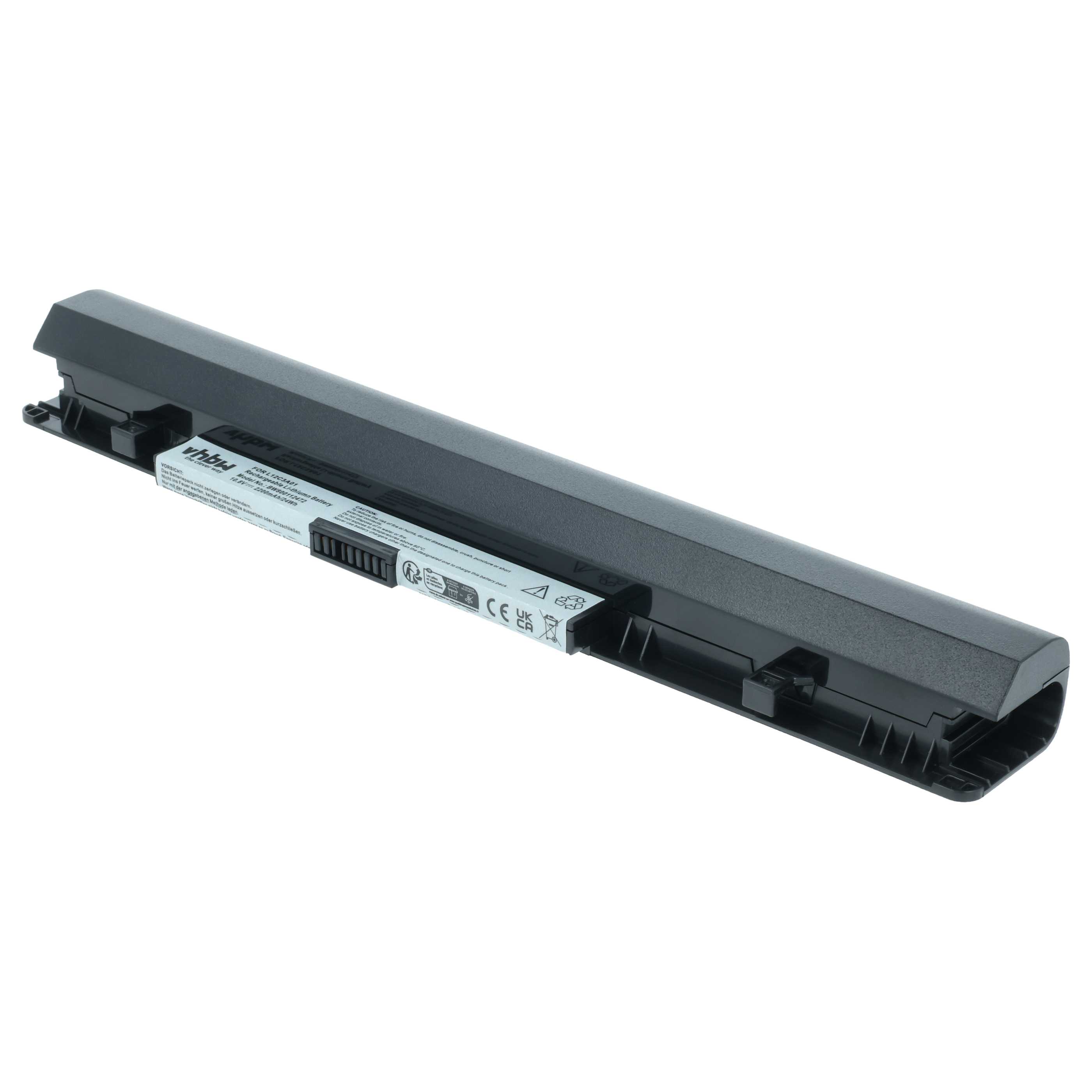 Akumulator do laptopa zamiennik Lenovo L12M3A01, L12S3F01, L12C3A01 - 2150 mAh 10,8 V Li-Ion, czarny