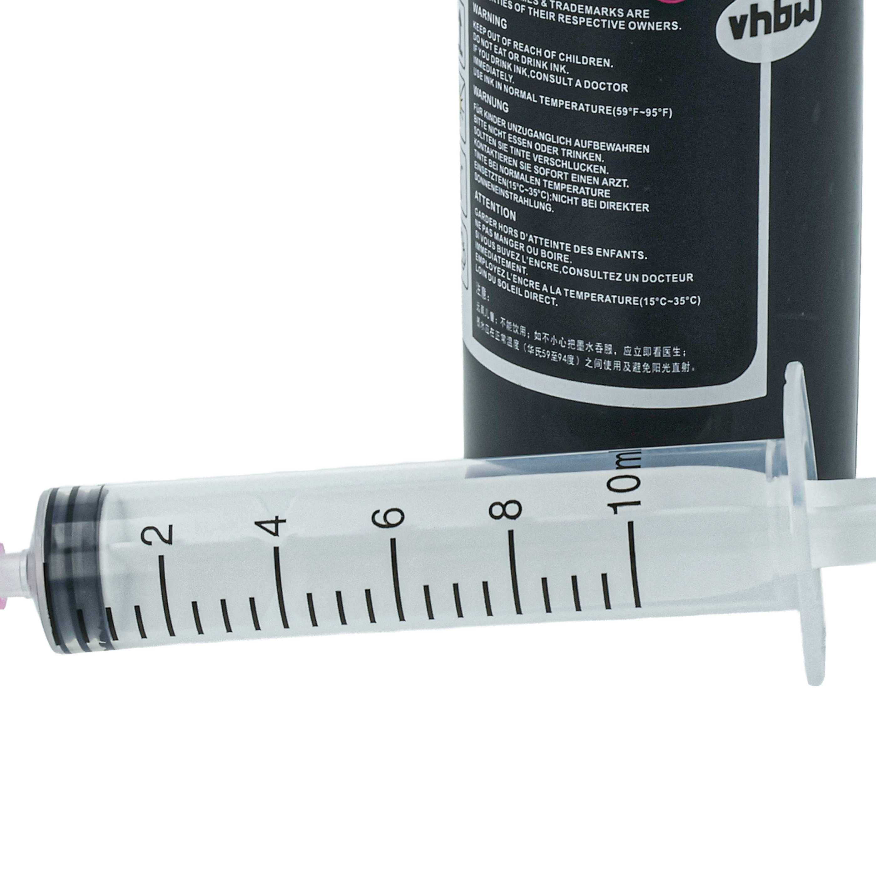 Refill Ink Black suitable for Canon Printer - Pigmented, 100 ml