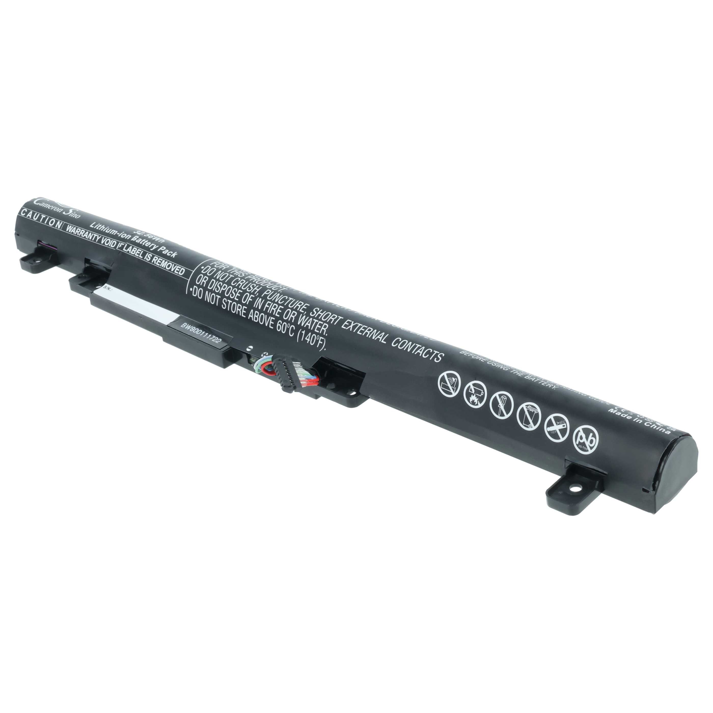 Akumulator do laptopa zamiennik Lenovo L13L4E61, 2INR19/66-2, L13L4A61 - 4400 mAh 7,4 V Li-Ion, czarny